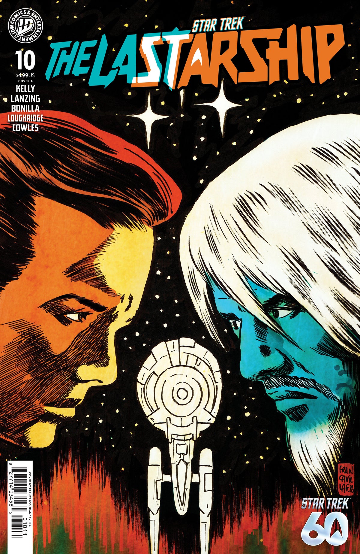 Star Trek Last Starship #10 Cover A Francavilla
