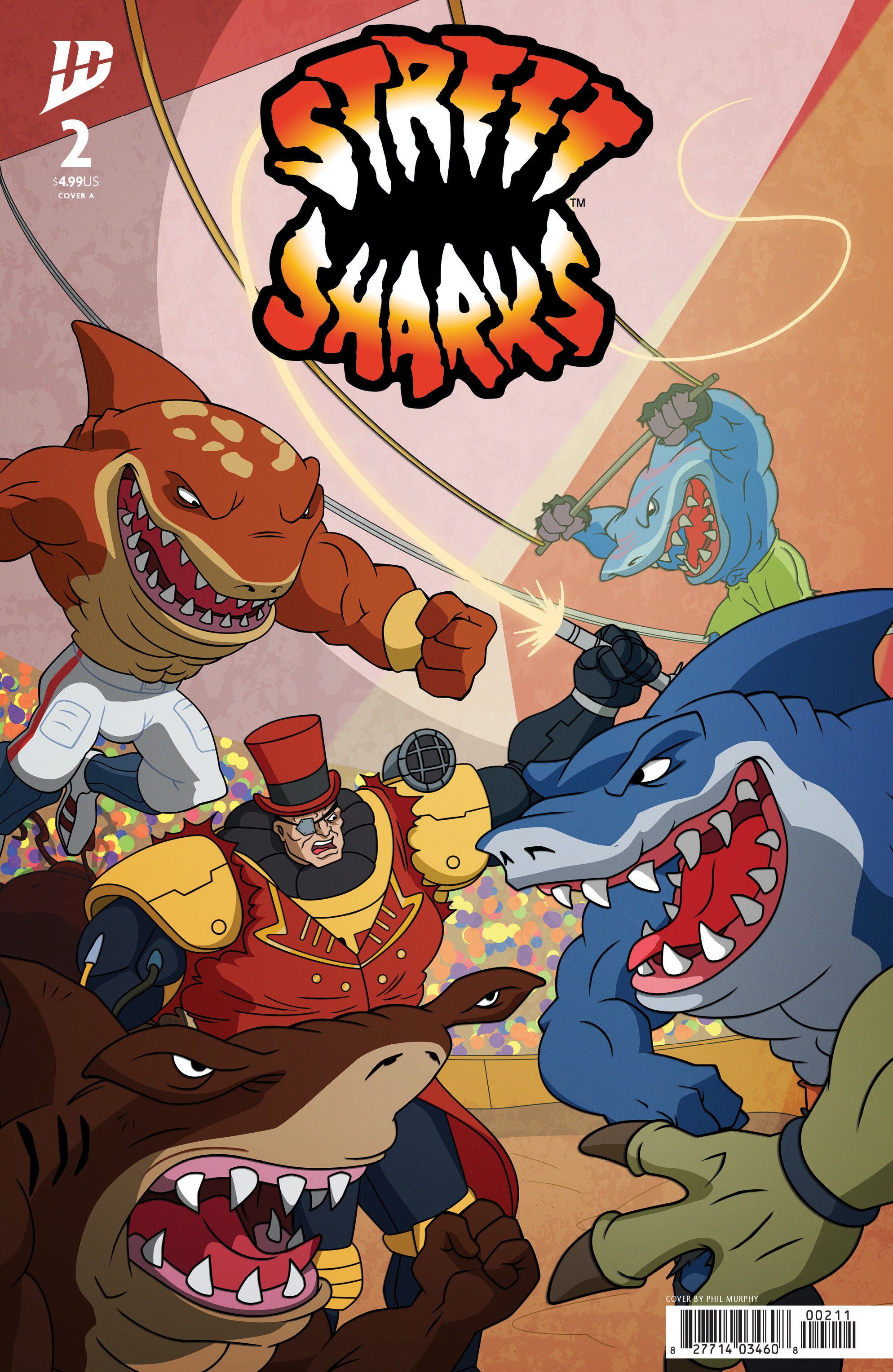 Street Sharks #2 Cover A Murphy