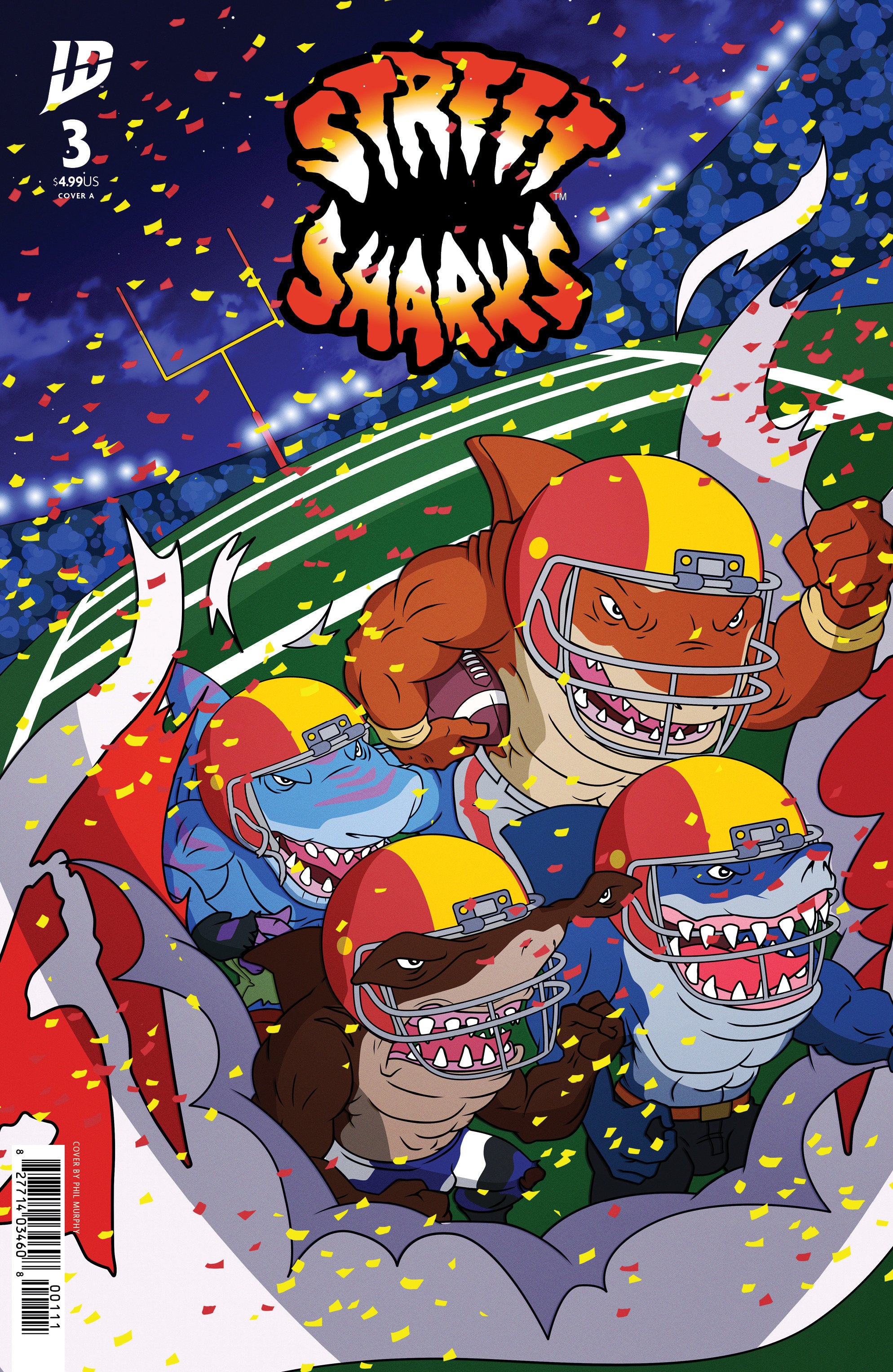 Street Sharks #3 Cover A Murphy