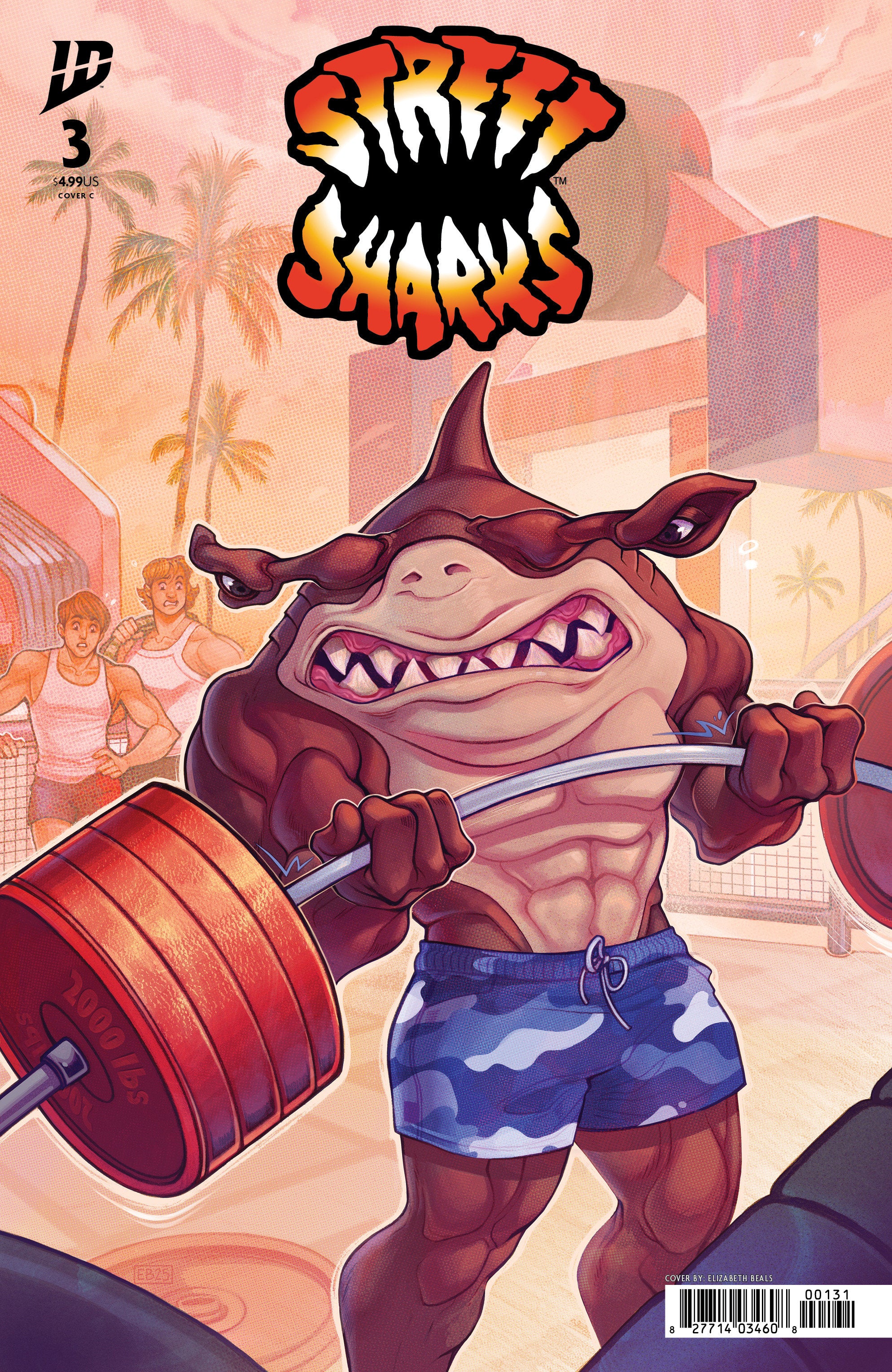 Street Sharks #3 Cover C Beals