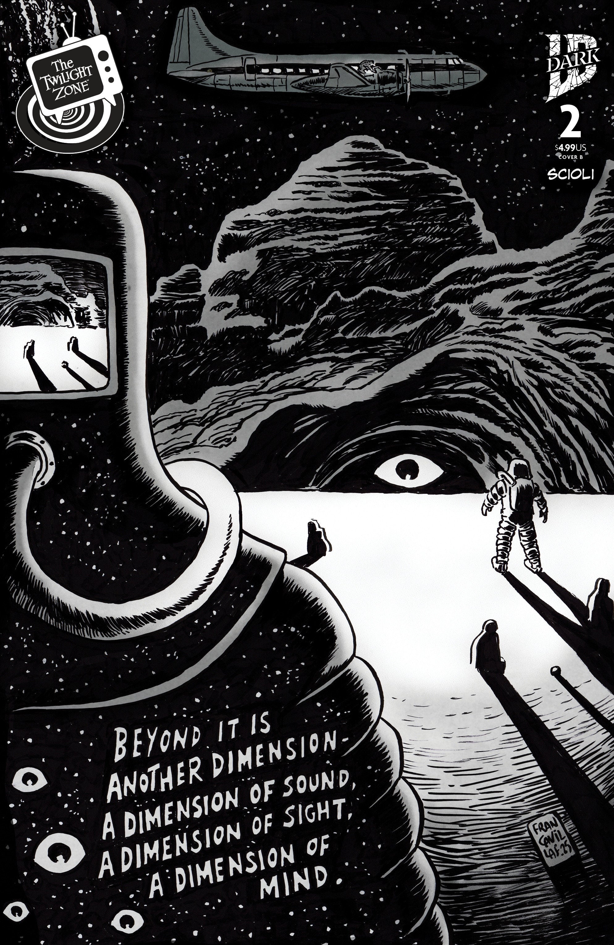 Twilight Zone #2 Cover B Francavilla