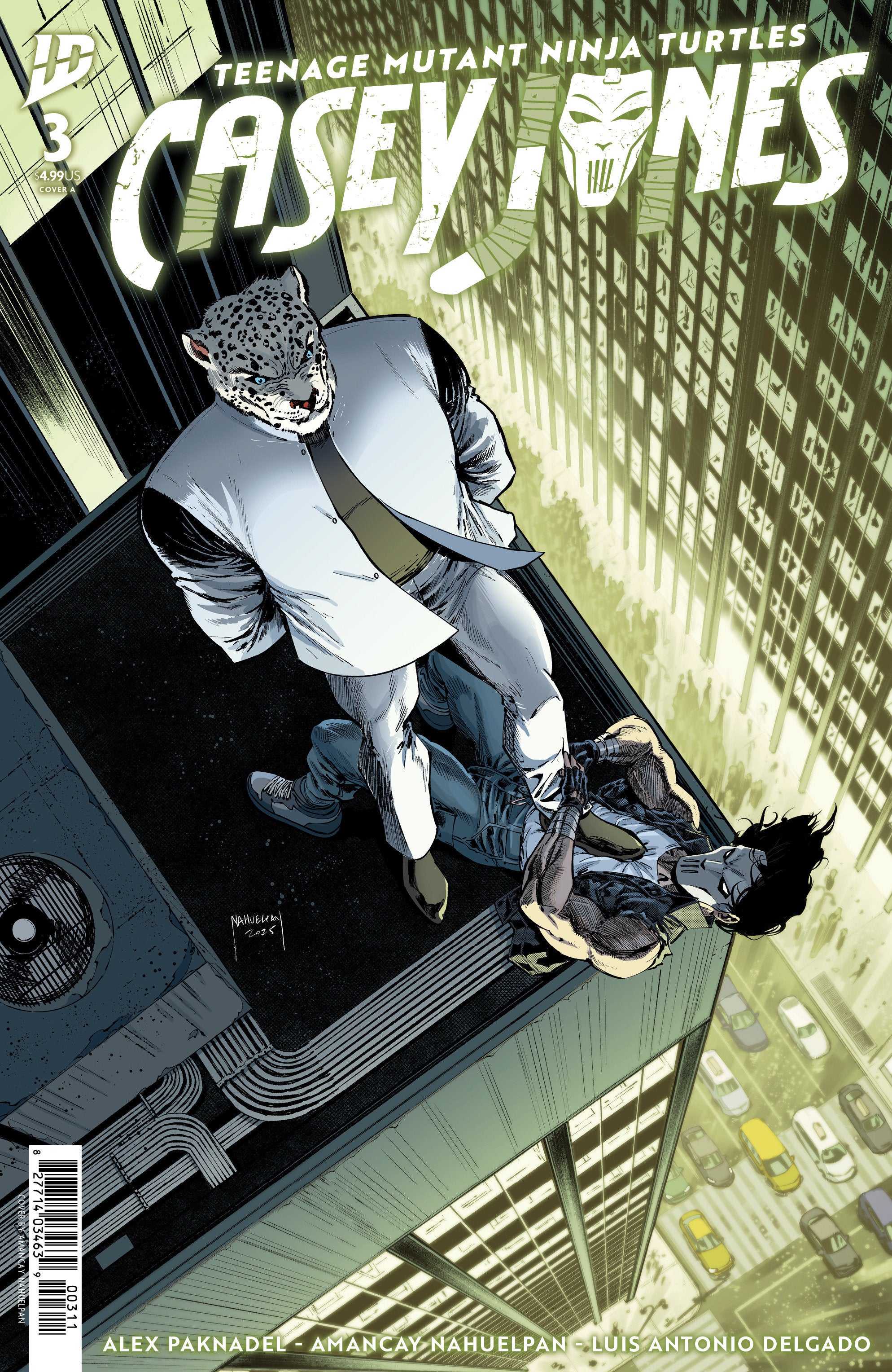 Teenage Mutant Ninja Turtles Casey Jones #3 Cover A Nahuelpan