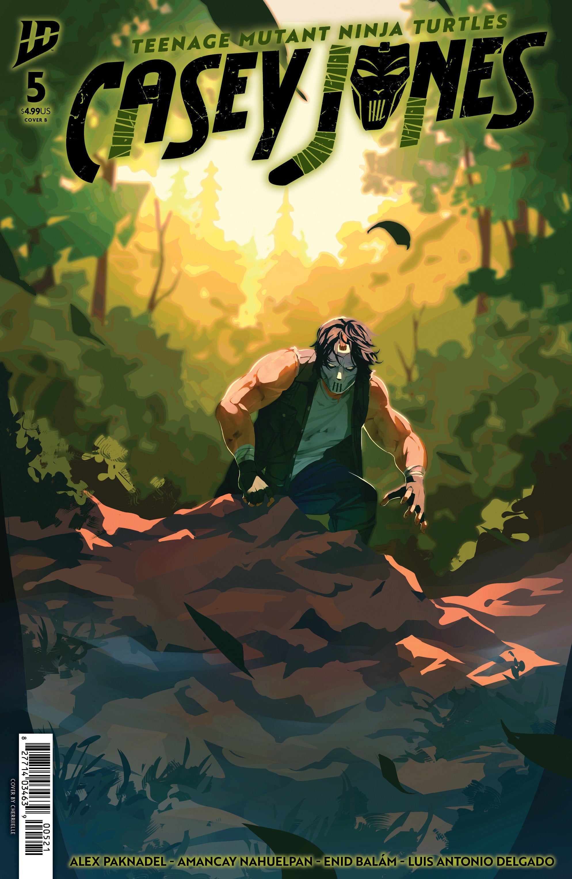 Teenage Mutant Ninja Turtles Casey Jones #5 Cover B Cherriielle
