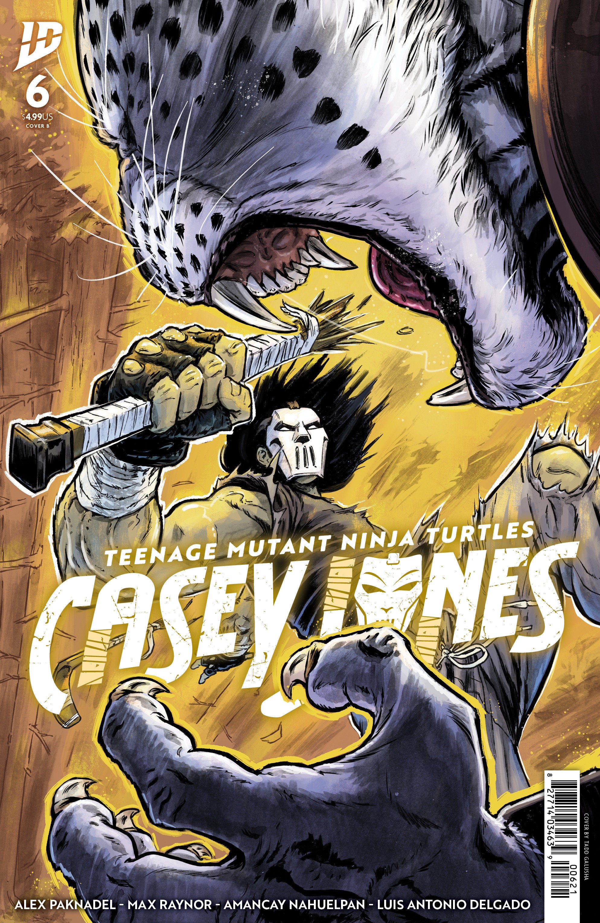 Teenage Mutant Ninja Turtles Casey Jones #6 Cover B Galusha