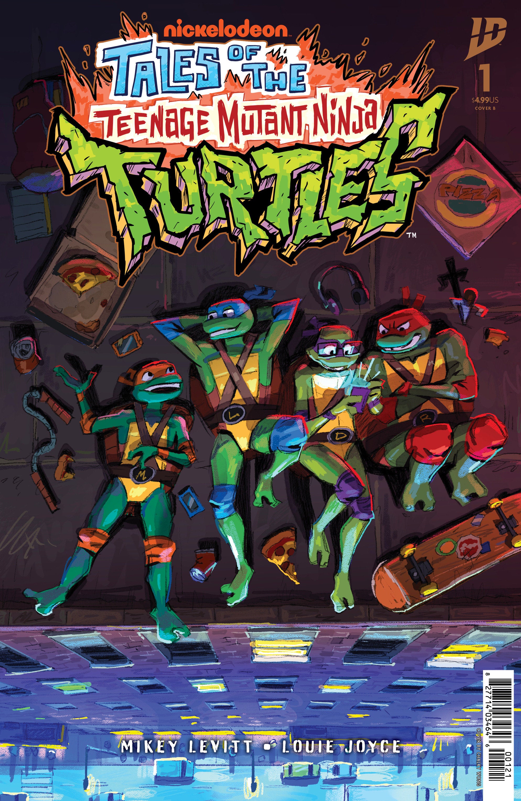 Tales Of The Teenage Mutant Ninja Turtles #1 Cover B Wong