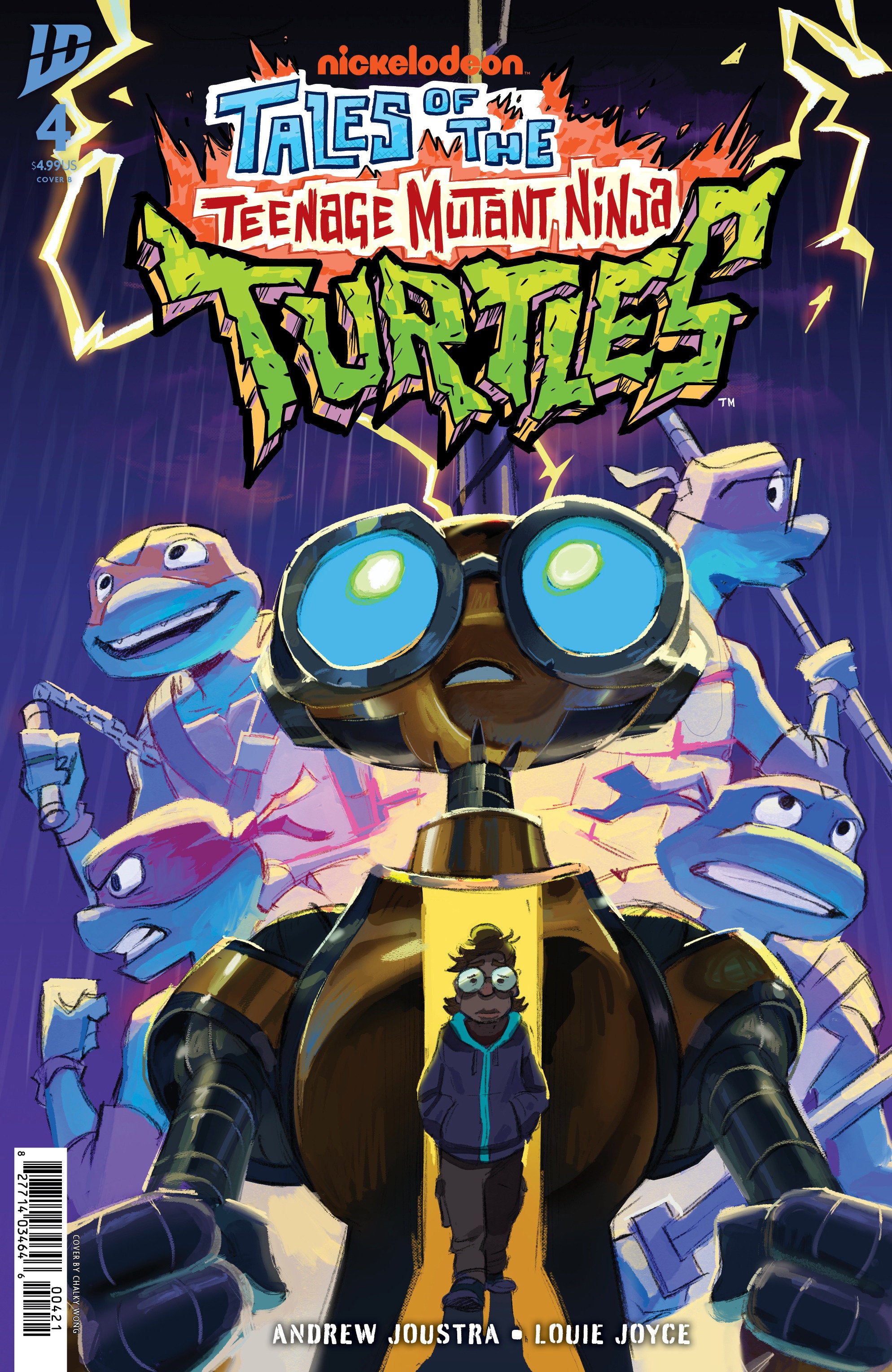 Tales Of The Teenage Mutant Ninja Turtles #4 Cover B Wong