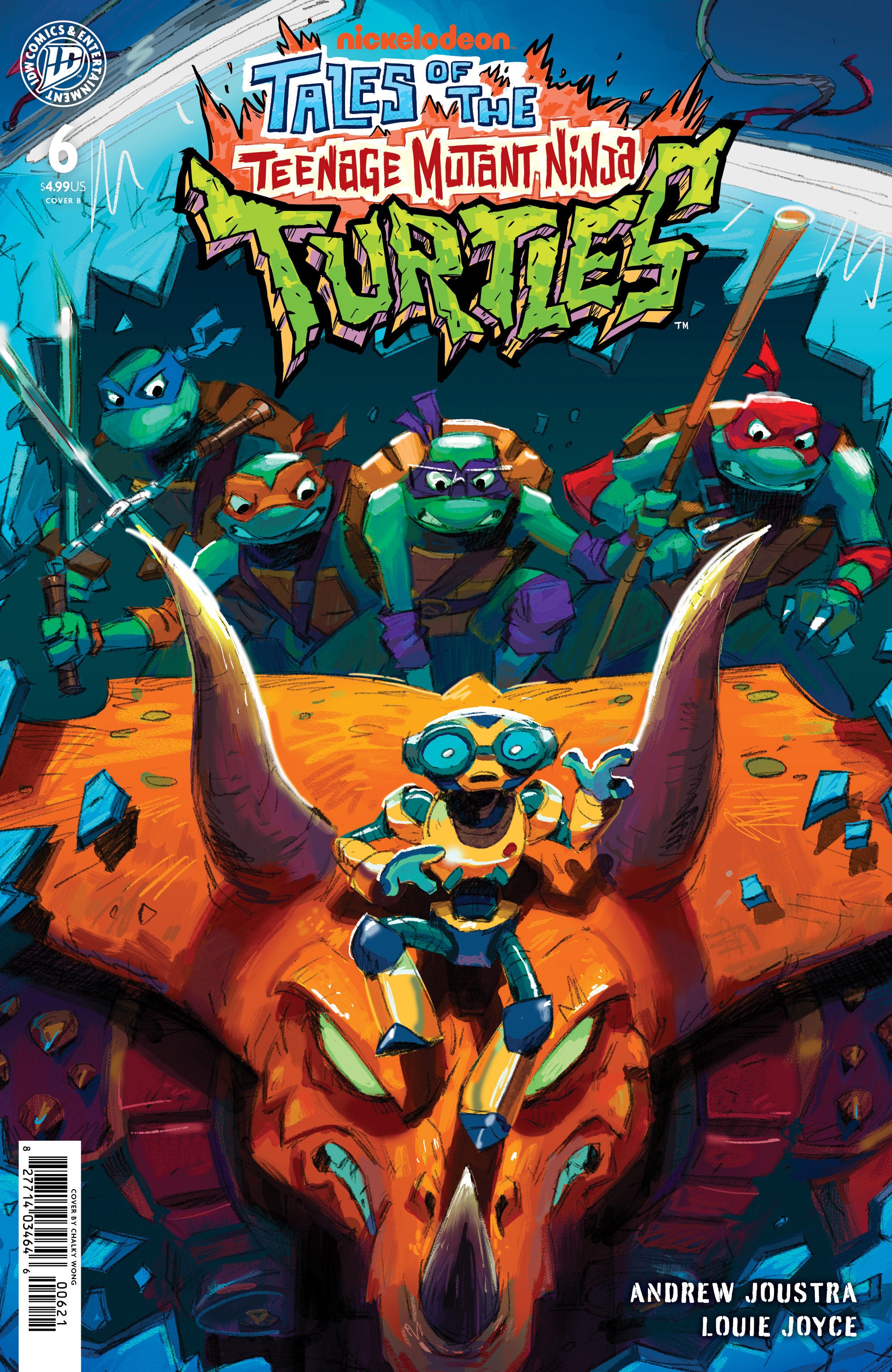 Tales Of The Teenage Mutant Ninja Turtles #6 Cover B Wong