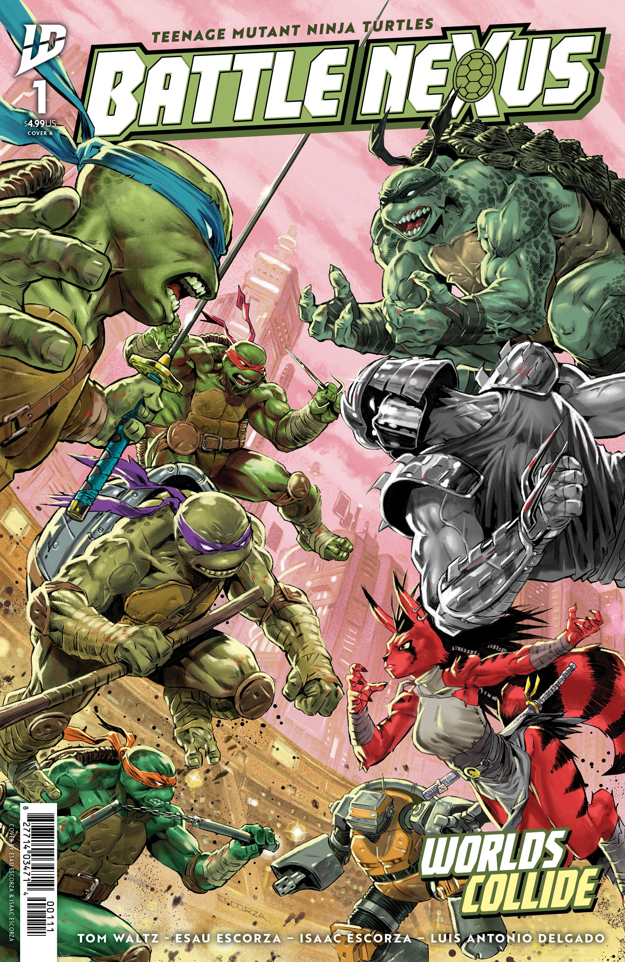 Teenage Mutant Ninja Turtles Battle Nexus #1 Cover A Escorza Brothers