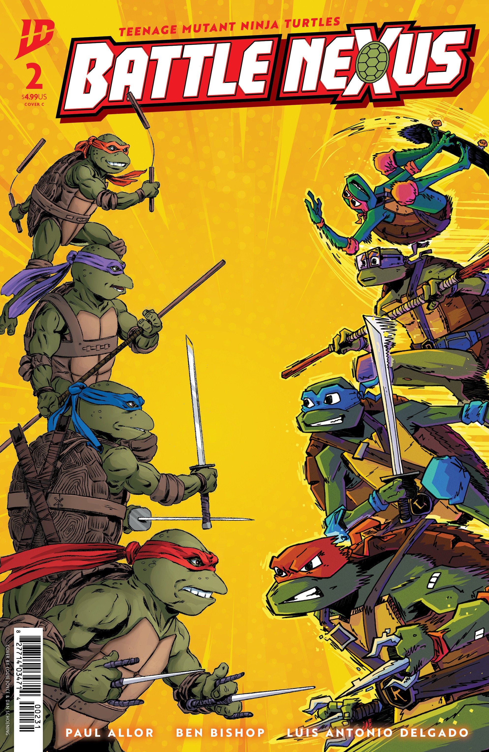 Teenage Mutant Ninja Turtles Battle Nexus #2 Cover C Joyce