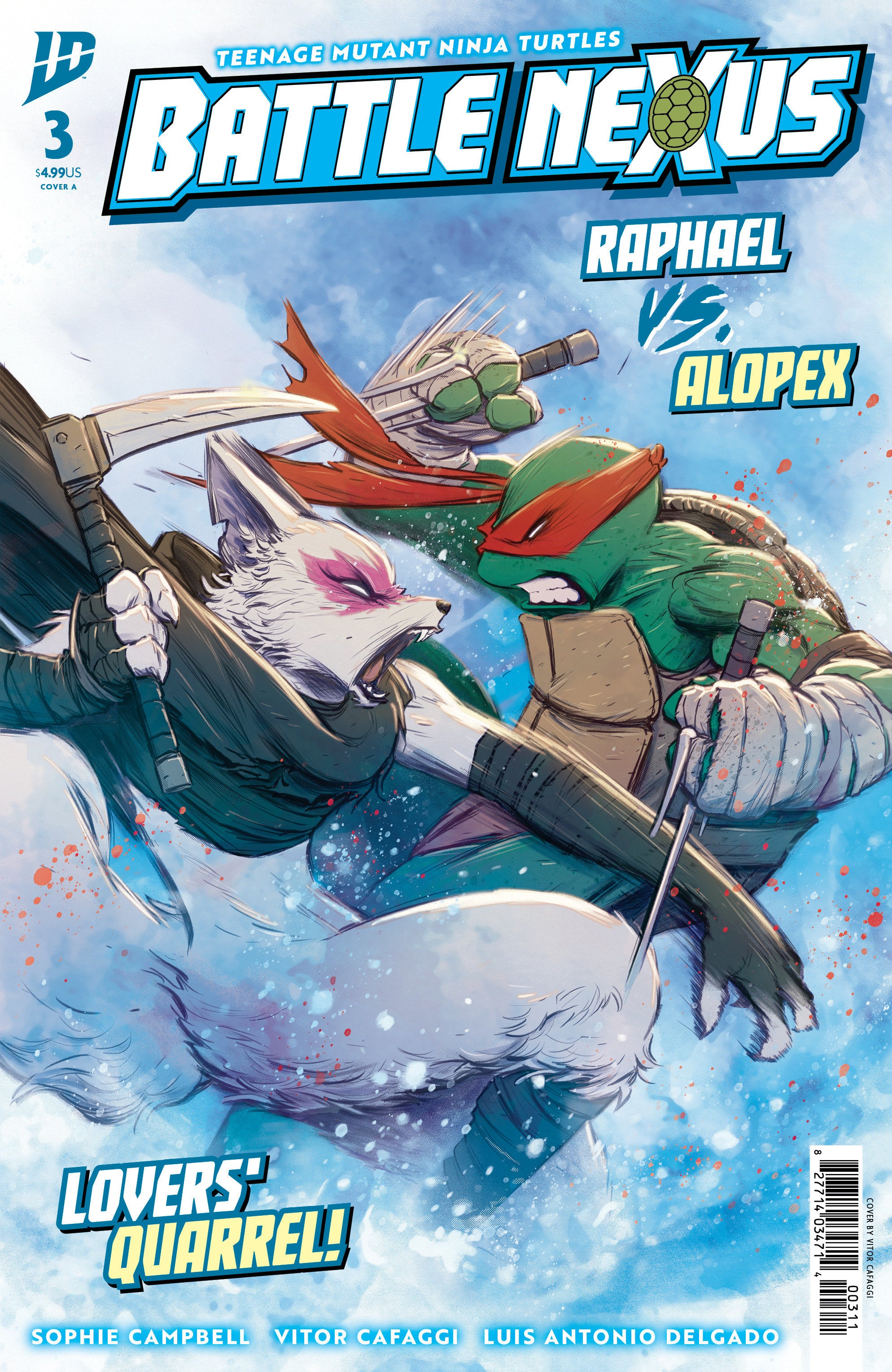 Teenage Mutant Ninja Turtles Battle Nexus #3 Cover A Cafaggi