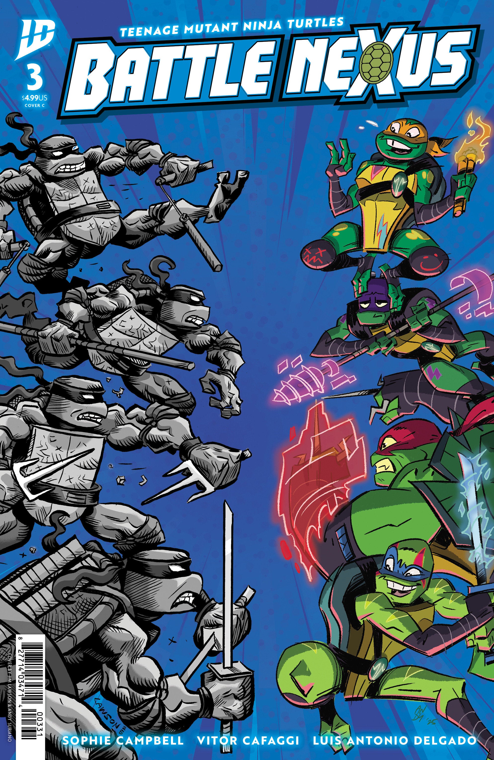 Teenage Mutant Ninja Turtles Battle Nexus #3 Cover C Lawson