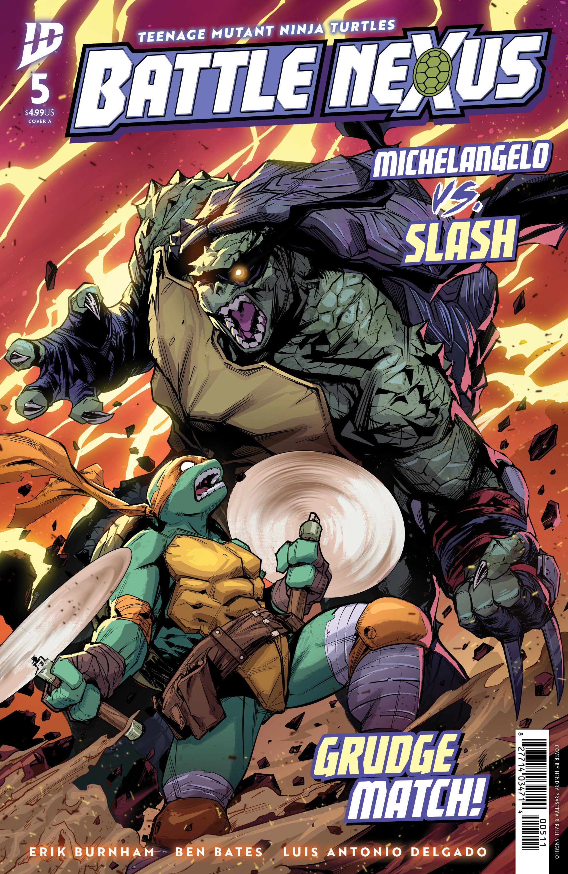 Teenage Mutant Ninja Turtles Battle Nexus #5 Cover A Prasetya