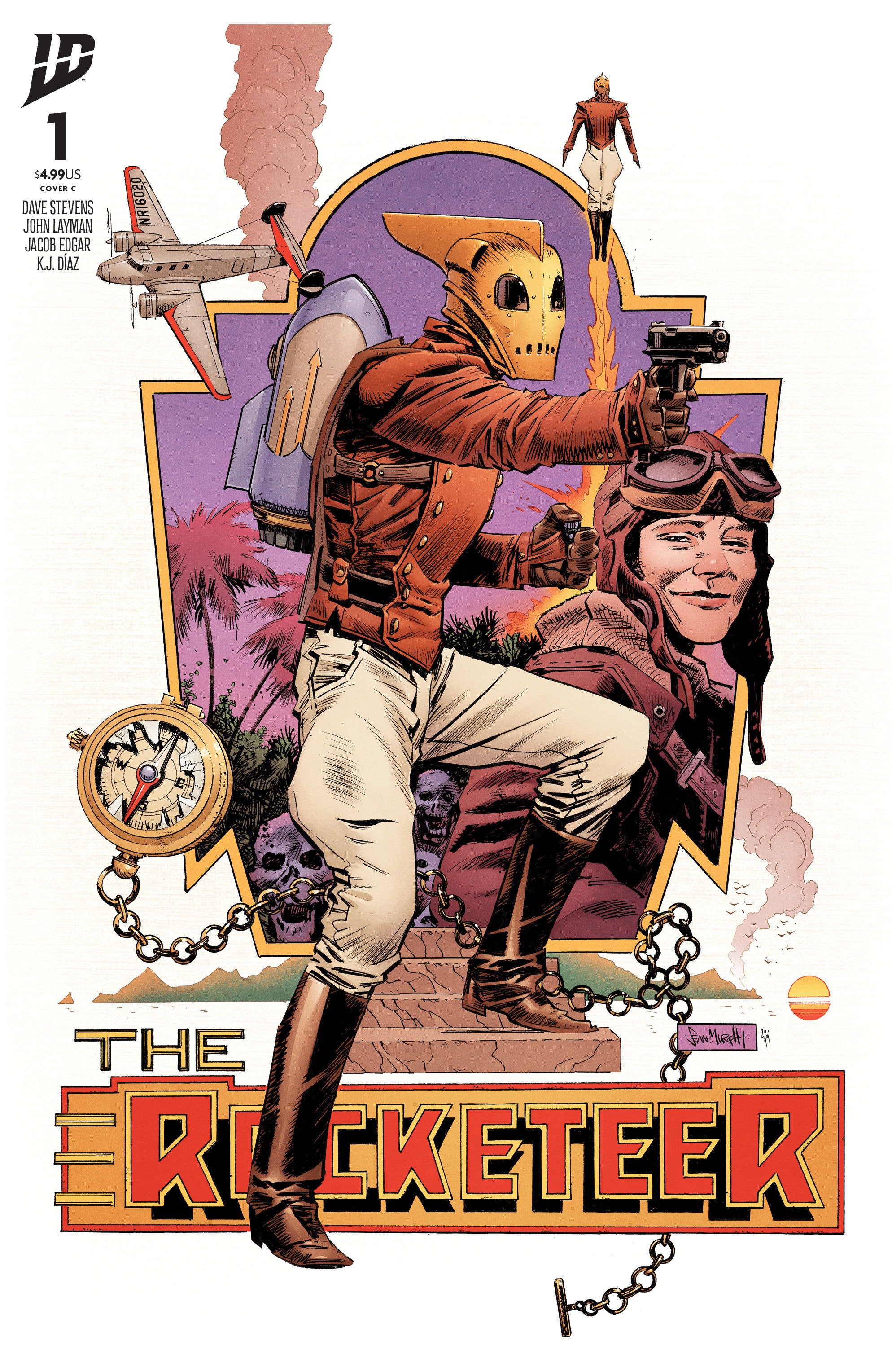 Rocketeer The Island #1 Cover C Murphy