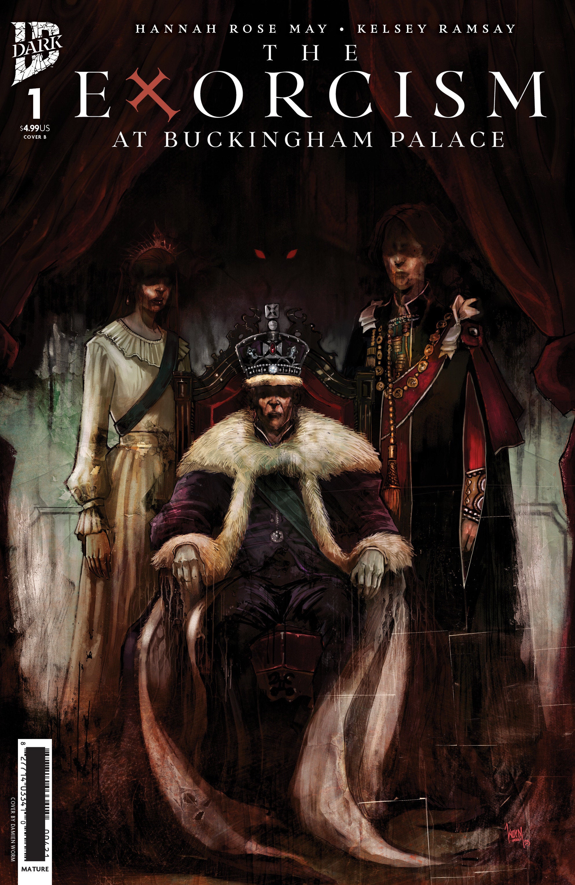 Exorcism At Buckingham Palace #1 Cover B Worm