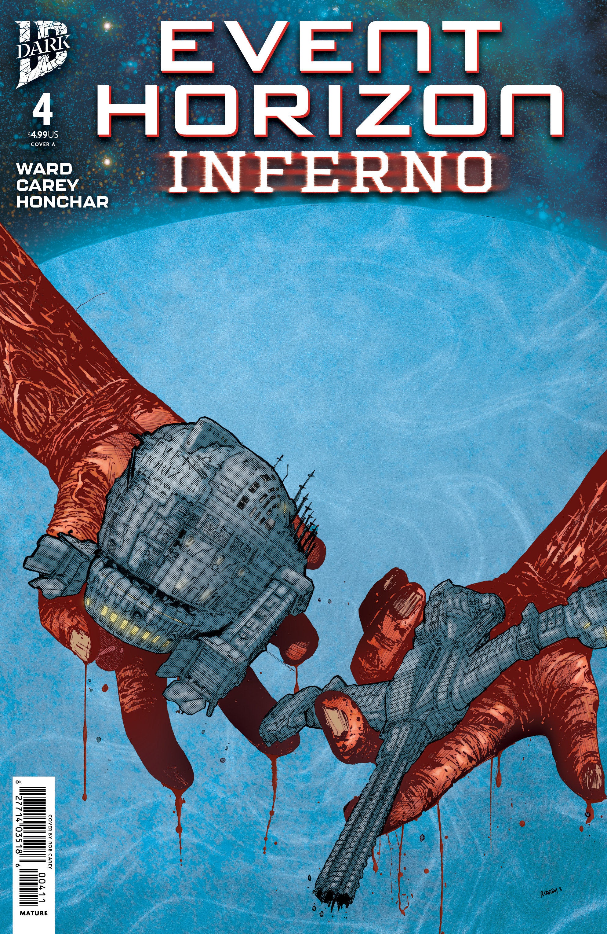 Event Horizon Inferno #4 Cover A Carey