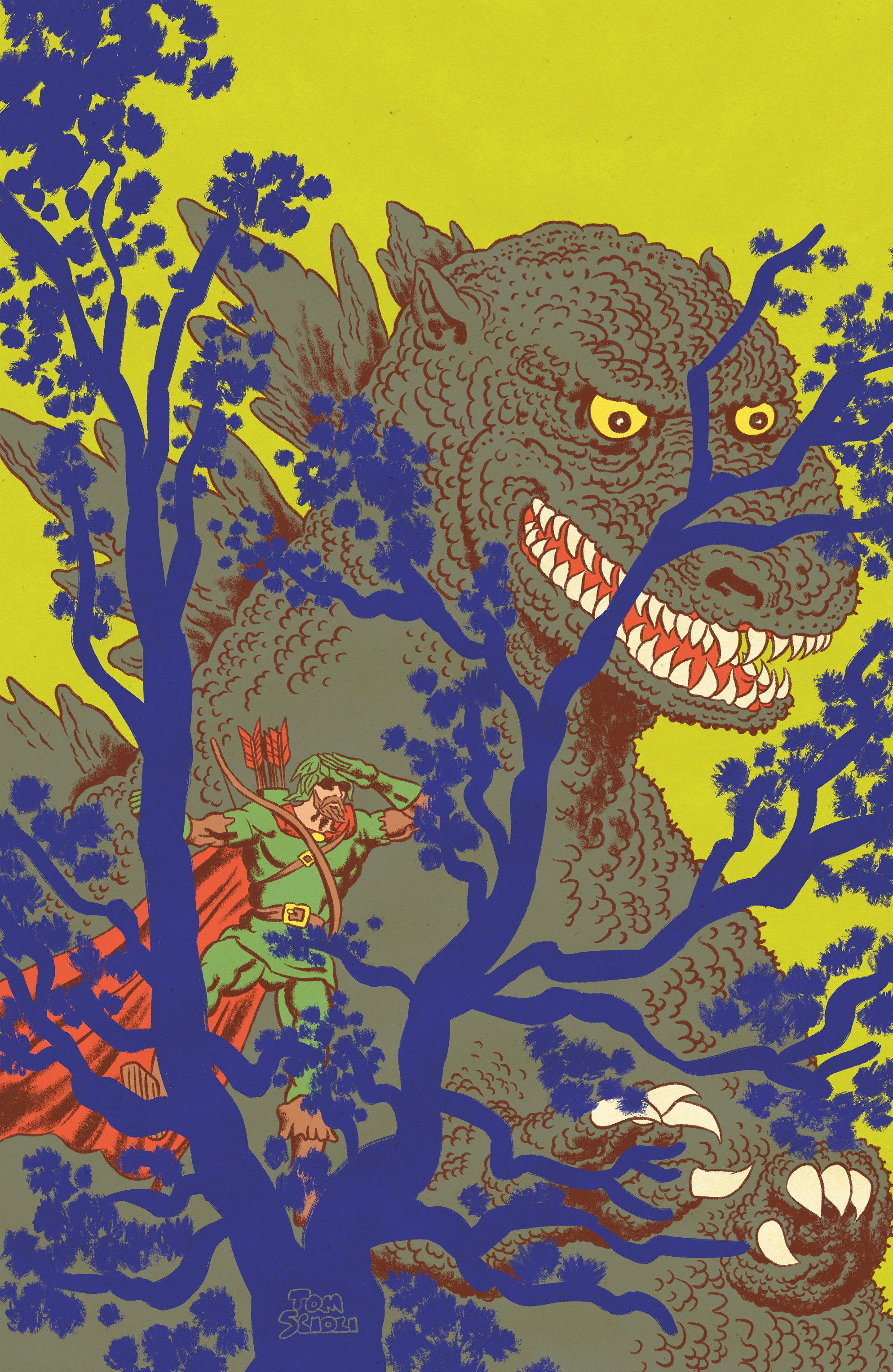 Godzilla Monsterpiece Theatre Presents Romeo & Juliet & Godzilla 10 Copy Scioli Robin Hood Variant