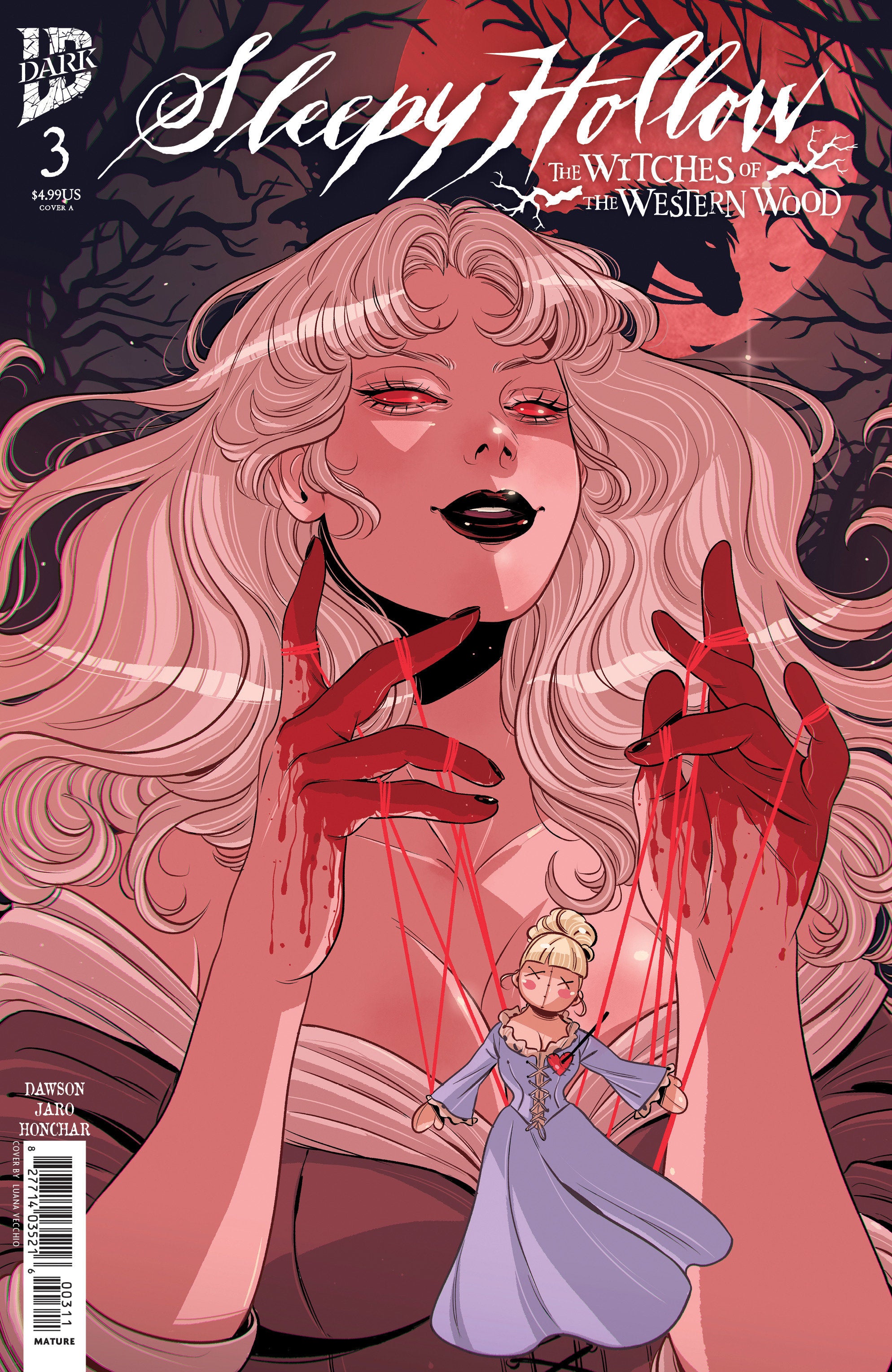 Sleepy Hollow Witches Of The Western Wood #3 Cover A Vecchio