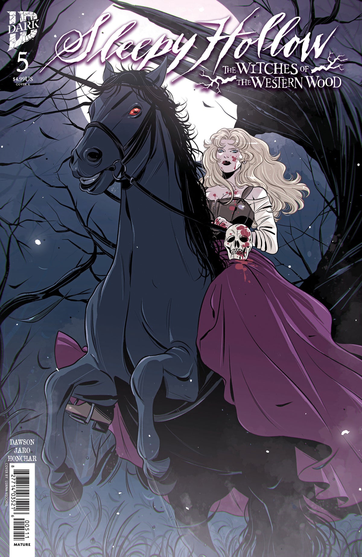 Sleepy Hollow Witches Of The Western Wood #5 Cover A Vecchio