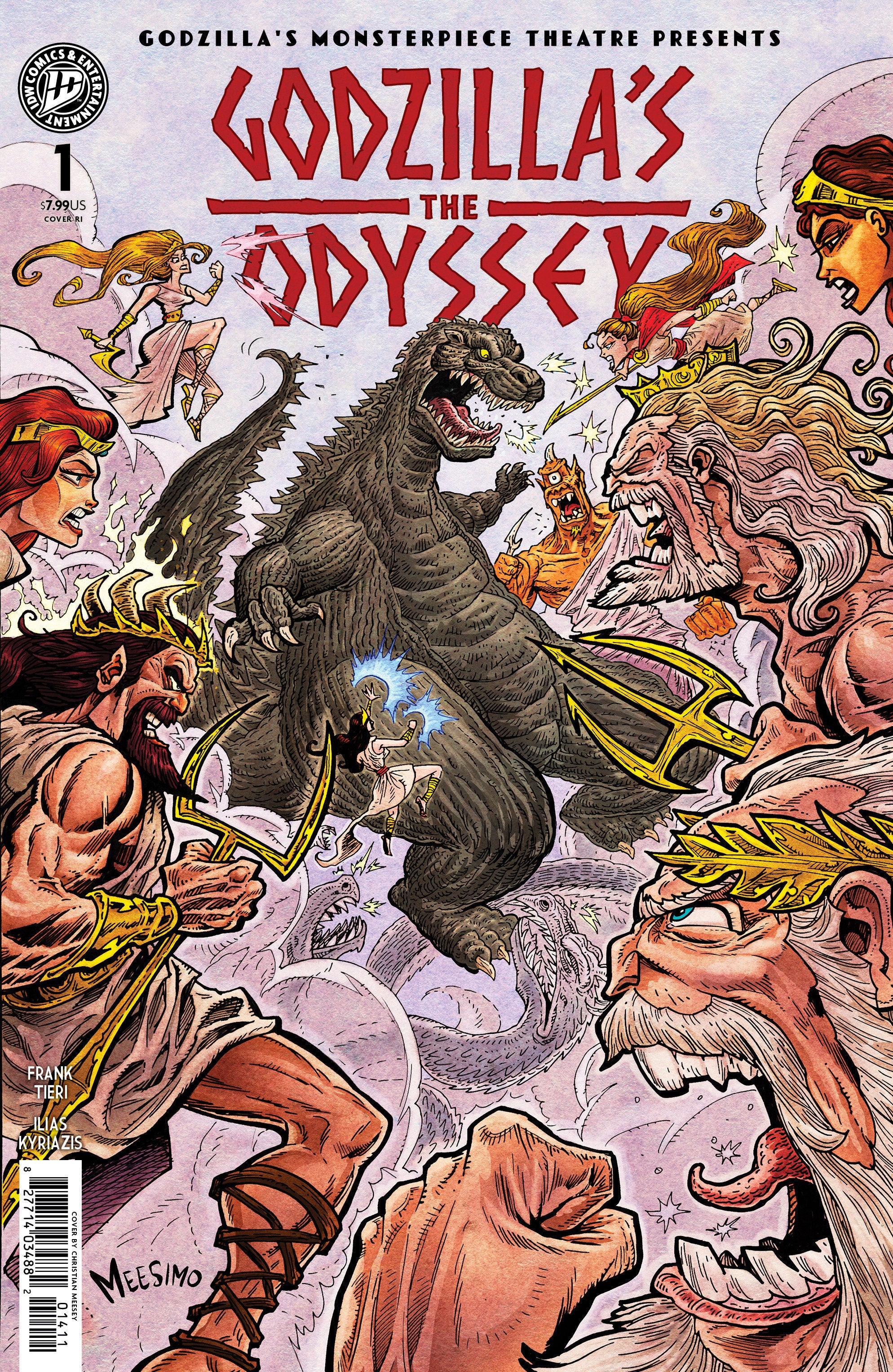 Godzilla’s Monsterpiece Theatre Presents The Odyssey Meesey 10 Copy Variant