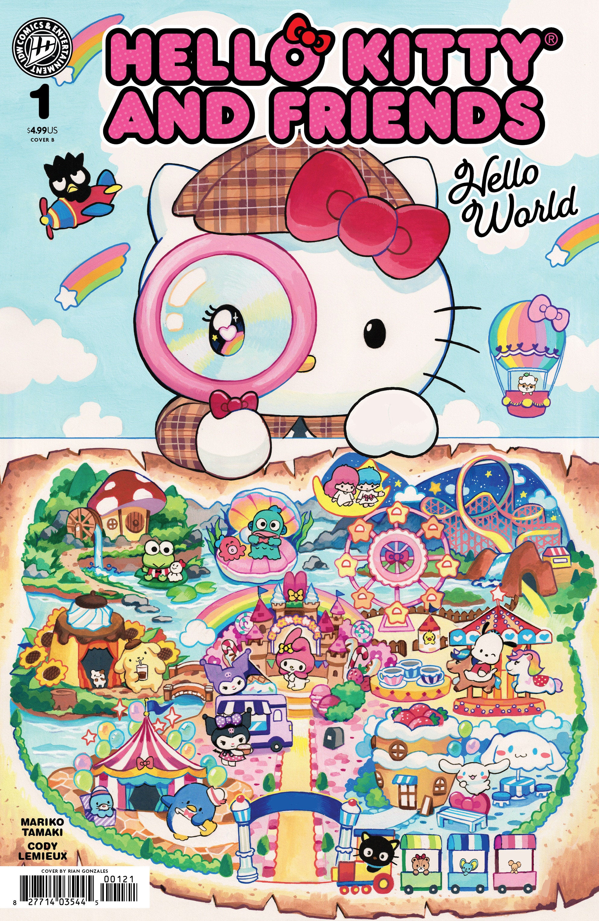 Hello Kitty And Friends Hello World #1 Cover B Gonzales