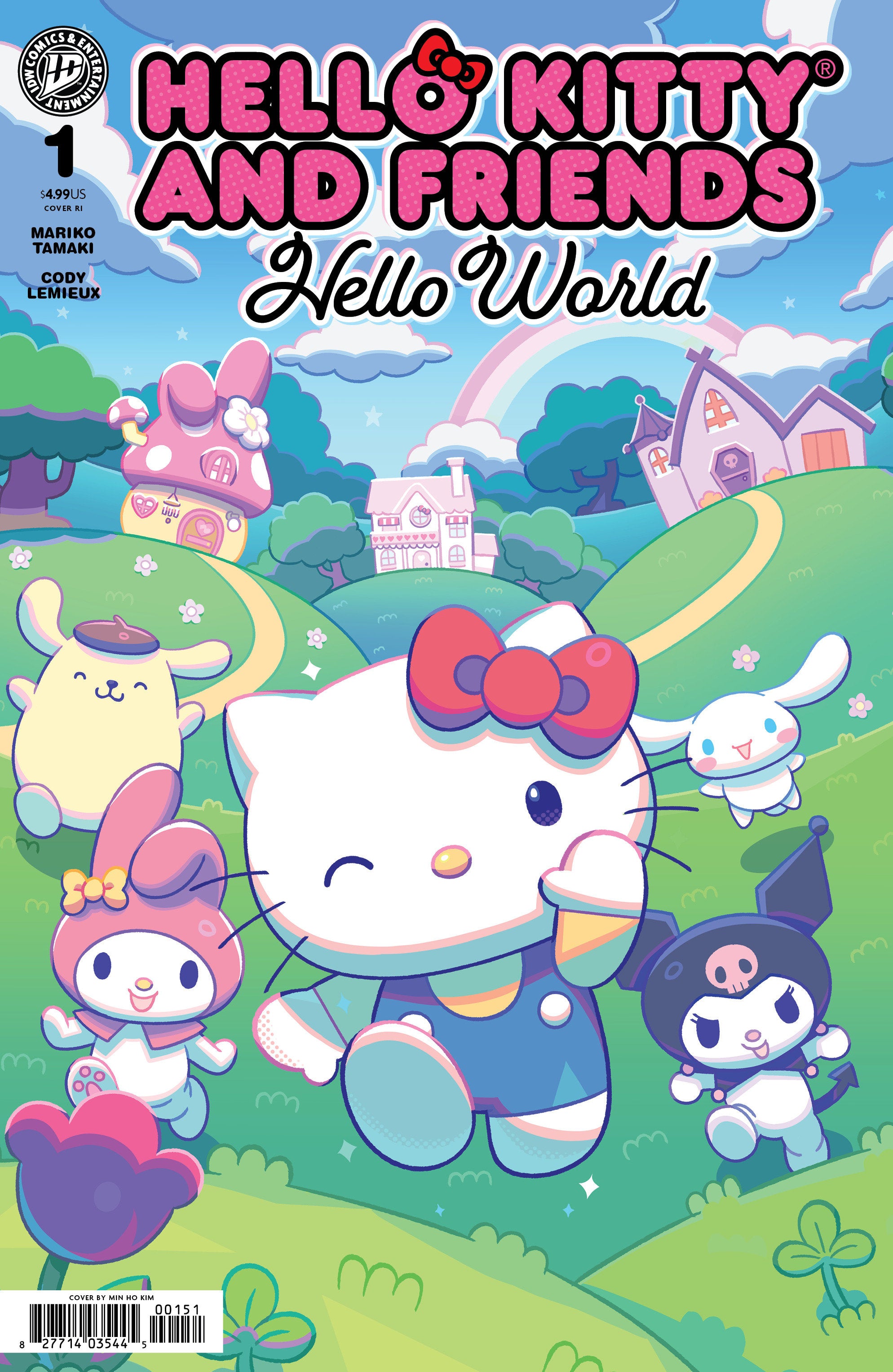 Hello Kitty And Friends Hello World #1 Cover RI 25 Copy Kim