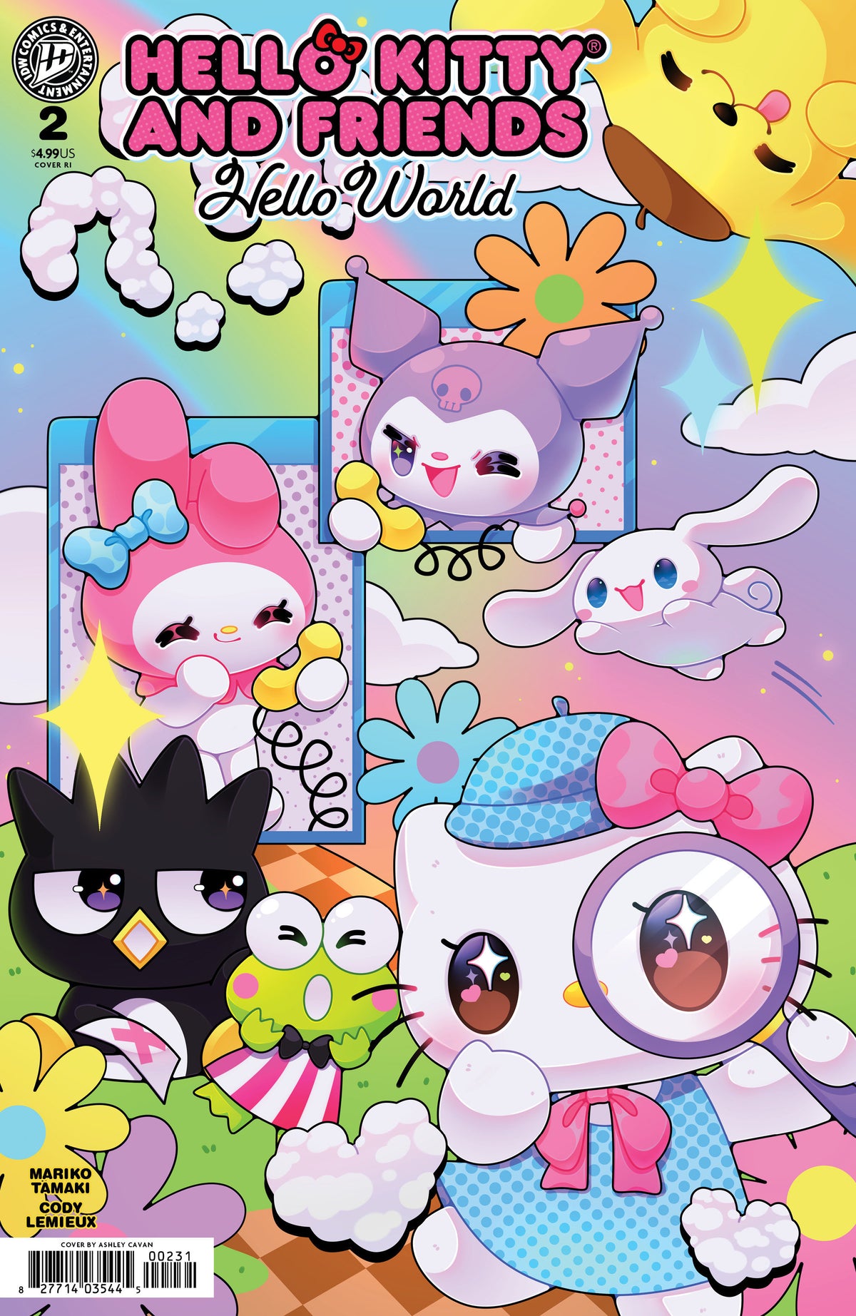 Hello Kitty And Friends Hello World #2 Cover RI 10 Copy Cavan