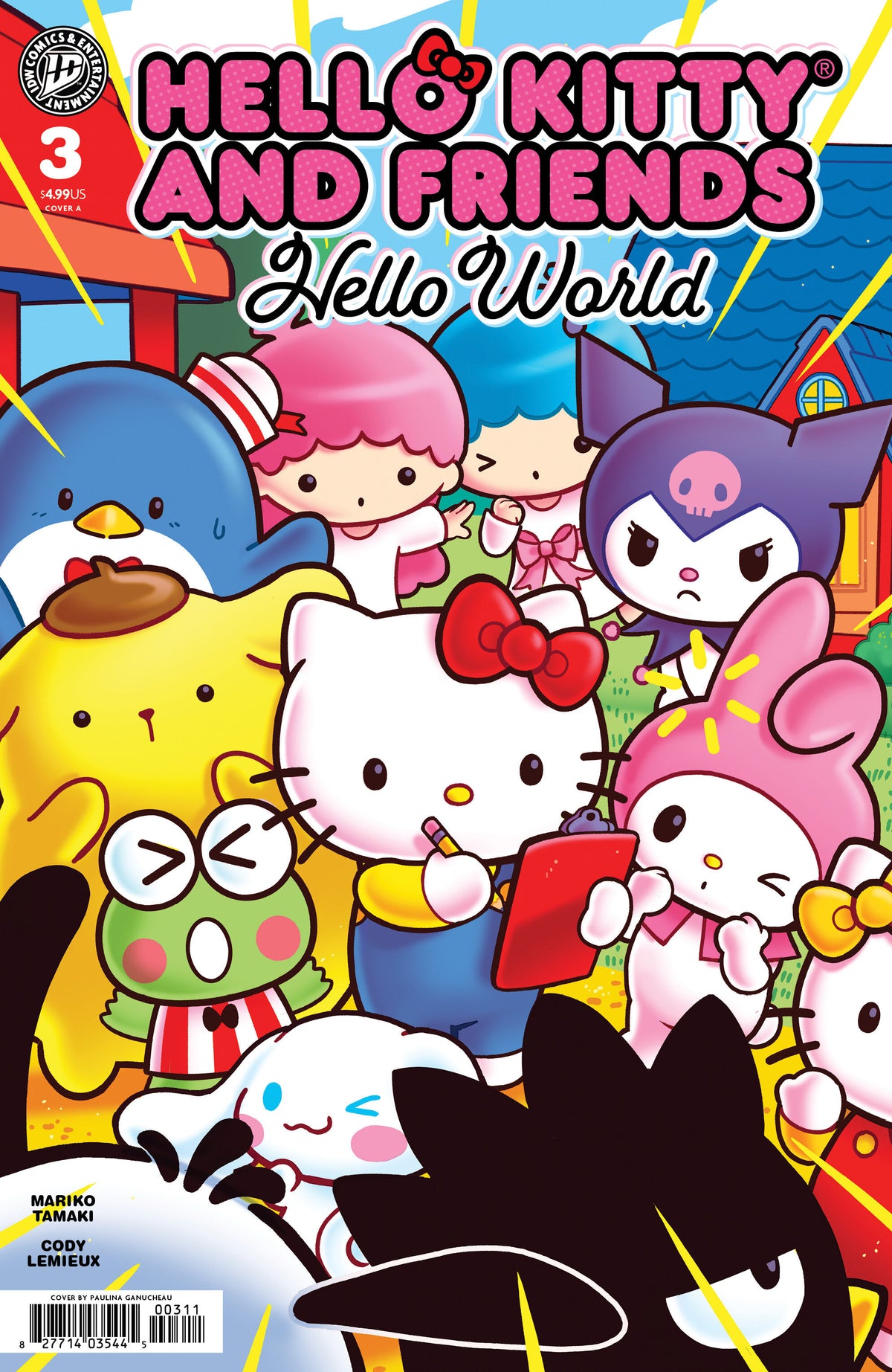 Hello Kitty And Friends Hello World #3 Cover A Ganucheau