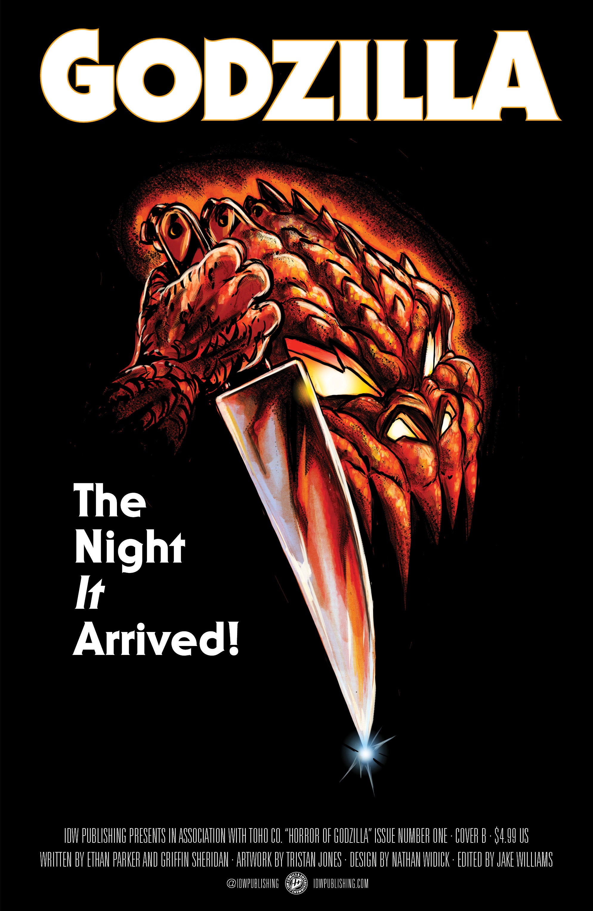 Horror Of Godzilla [Kai Sei Era] #1 Cover B Tunica Movie Homage Cover