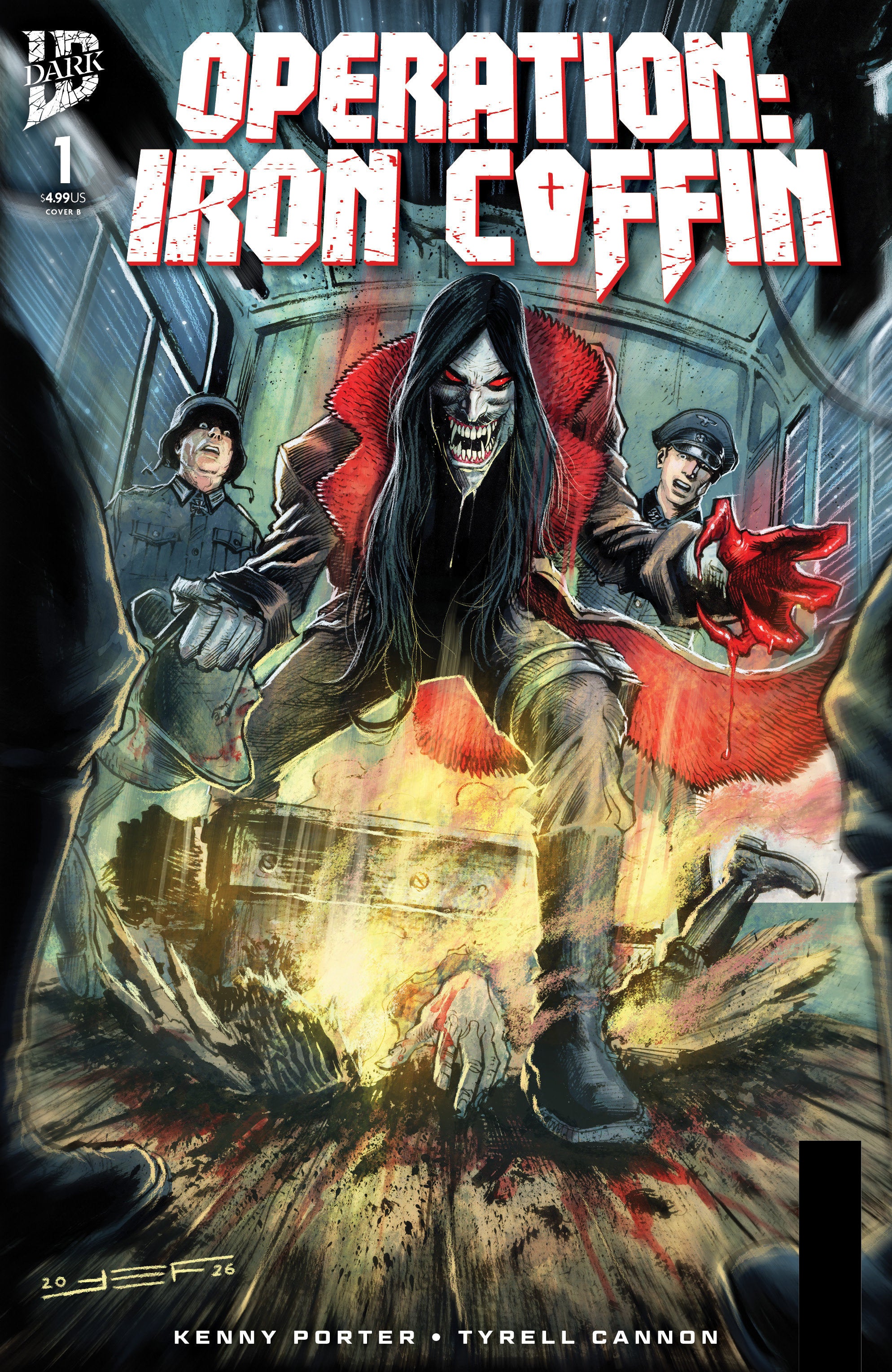 Operation Iron Coffin #1 Cover B Ferreyra