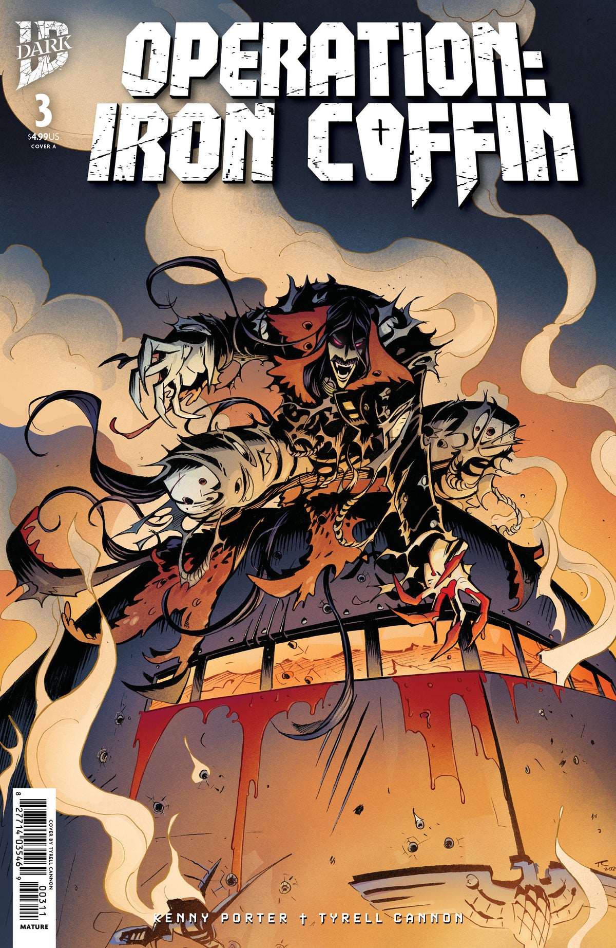 Operation Iron Coffin #3 Cover A Cannon