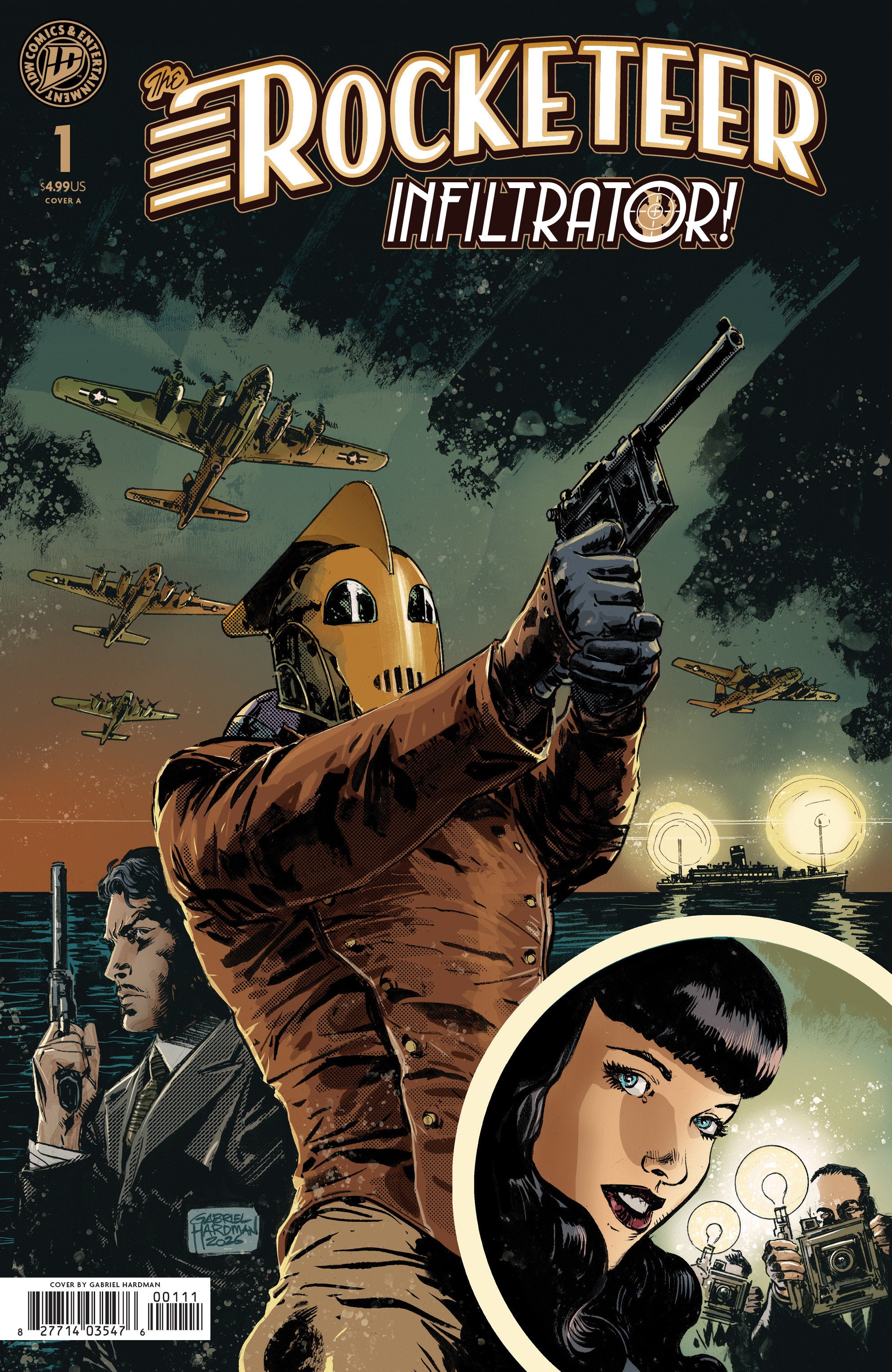 Rocketeer Infiltrator #1 Cover A Hardman