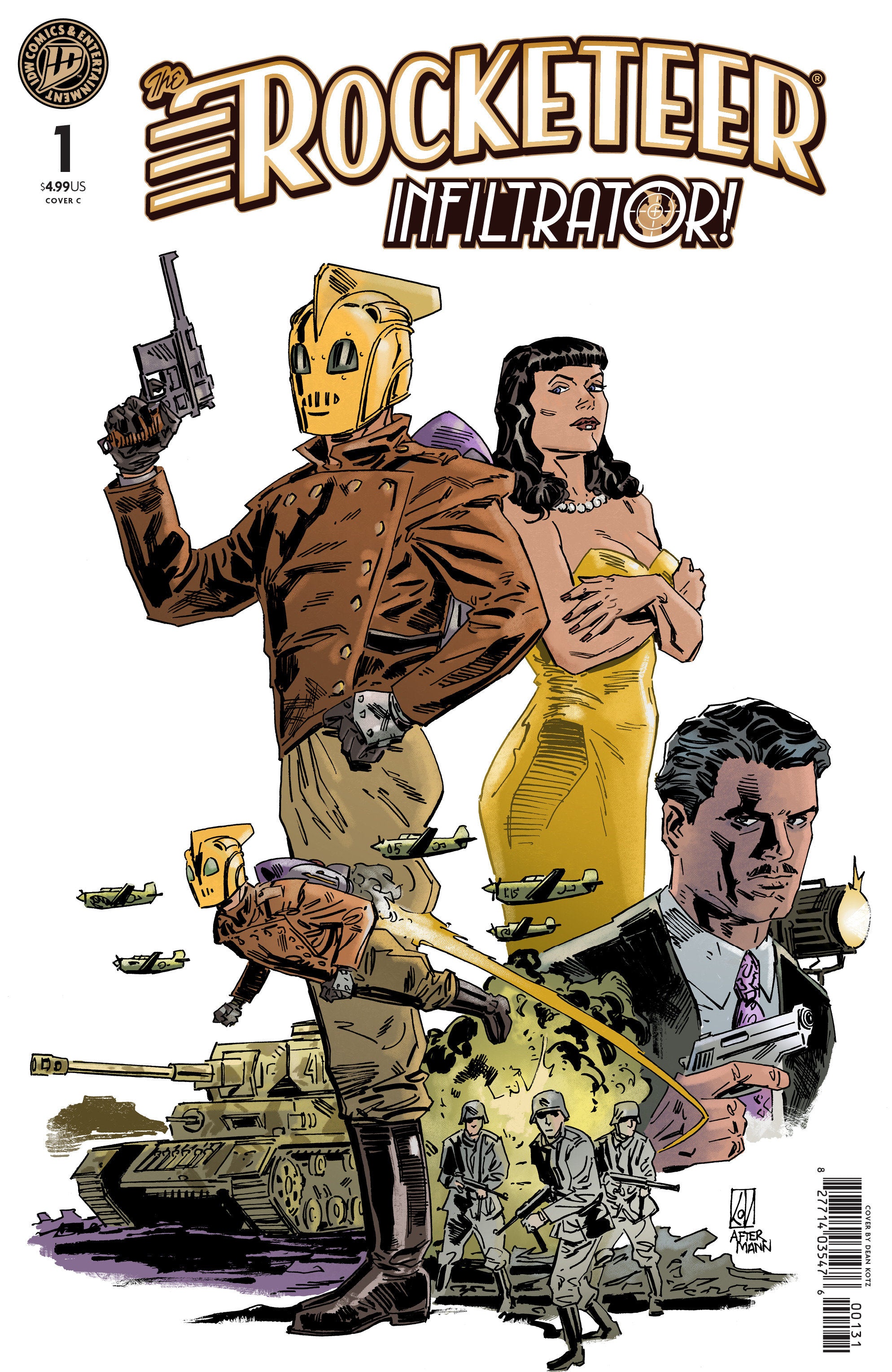 Rocketeer Infiltrator #1 Cover C Kotz