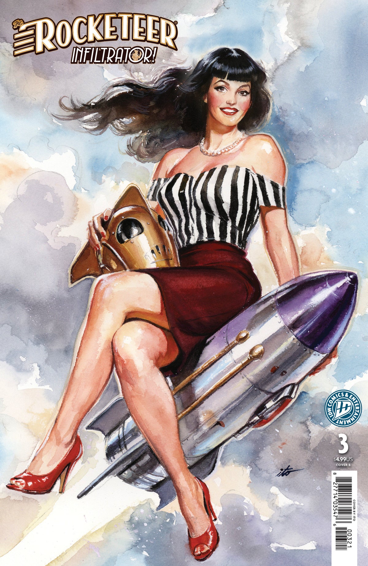 Rocketeer Infiltrator #3 Cover B Ito