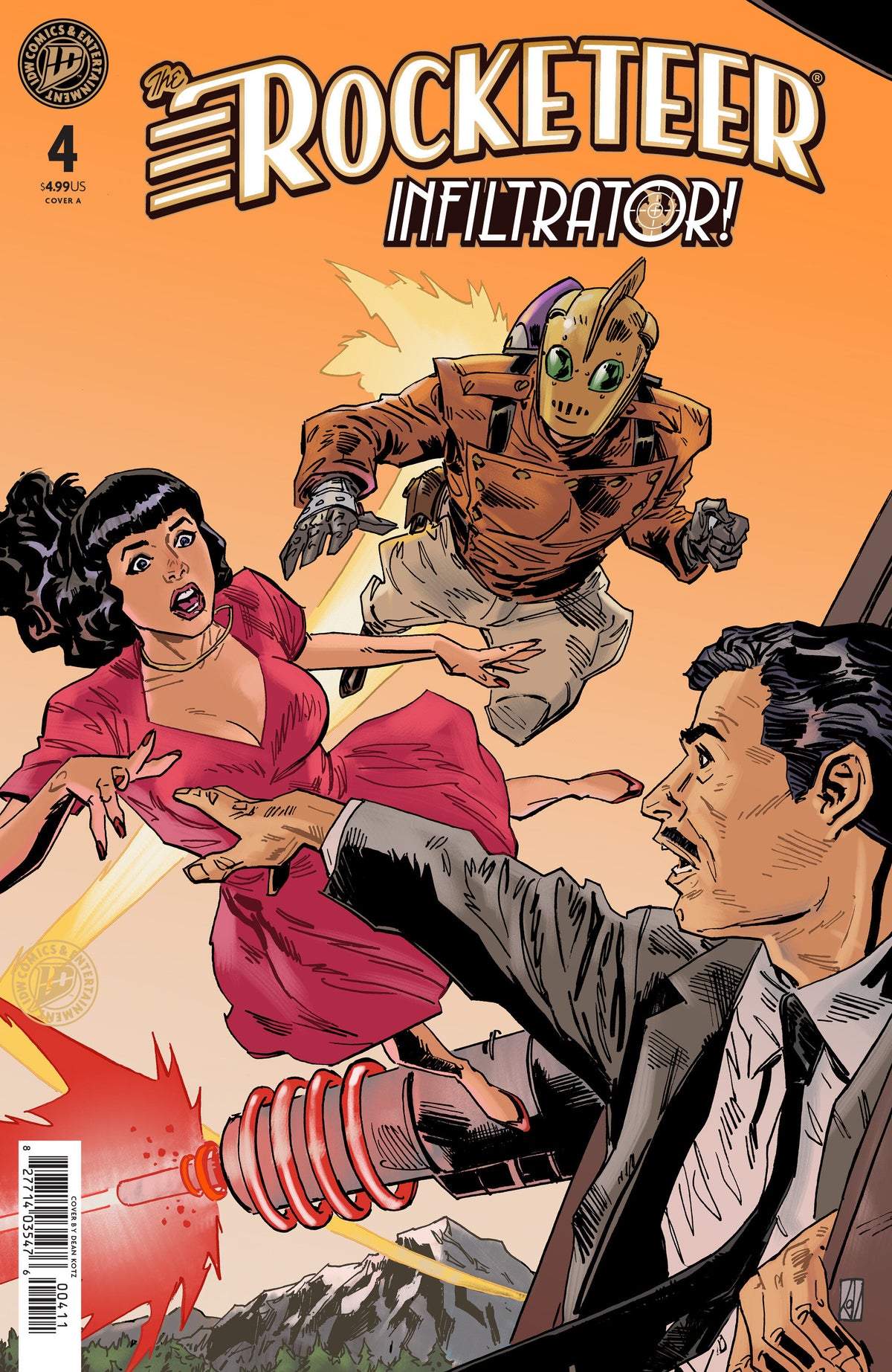 Rocketeer Infiltrator #4 Cover A Kotz