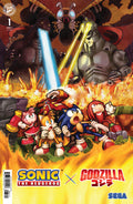 Sonic The Hedgehog X Godzilla #1 Cover B Fonseca