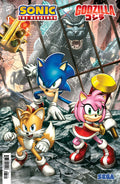 Sonic The Hedgehog X Godzilla #1 Cover E Suayan