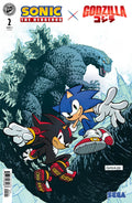 Sonic The Hedgehog X Godzilla #2 Cover B Catalan
