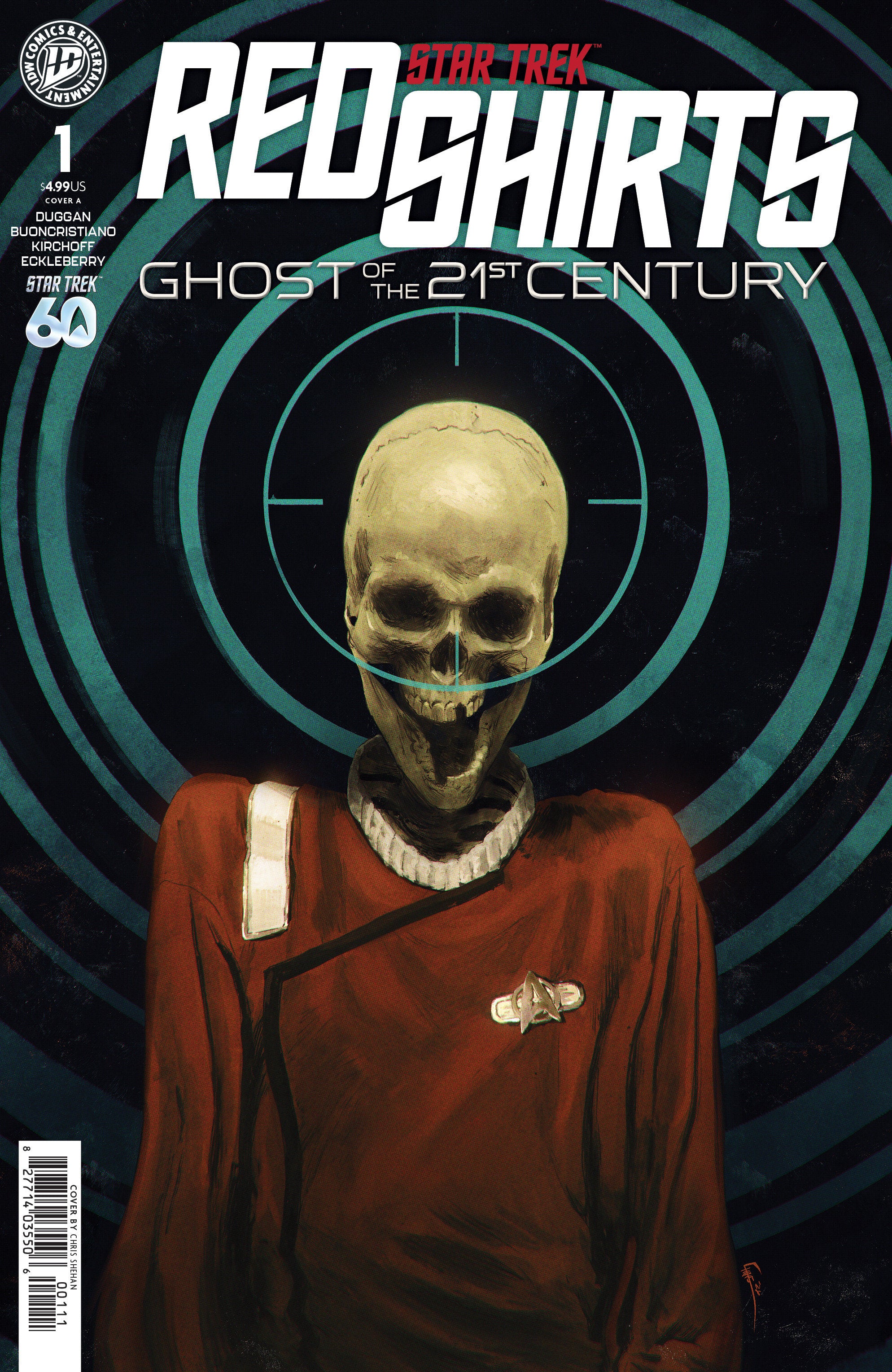 Star Trek Red Shirts Ghost Of The 21st Century #1 Cover A Shehan