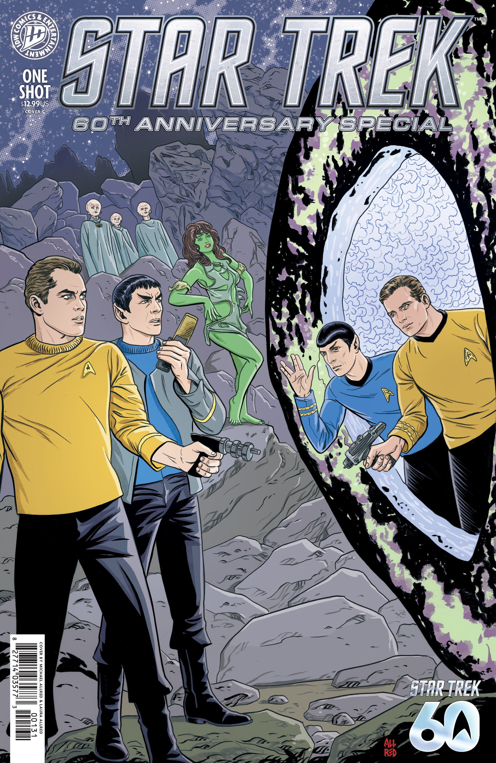 Star Trek 60th Anniversary Special Cover C Foil Allred