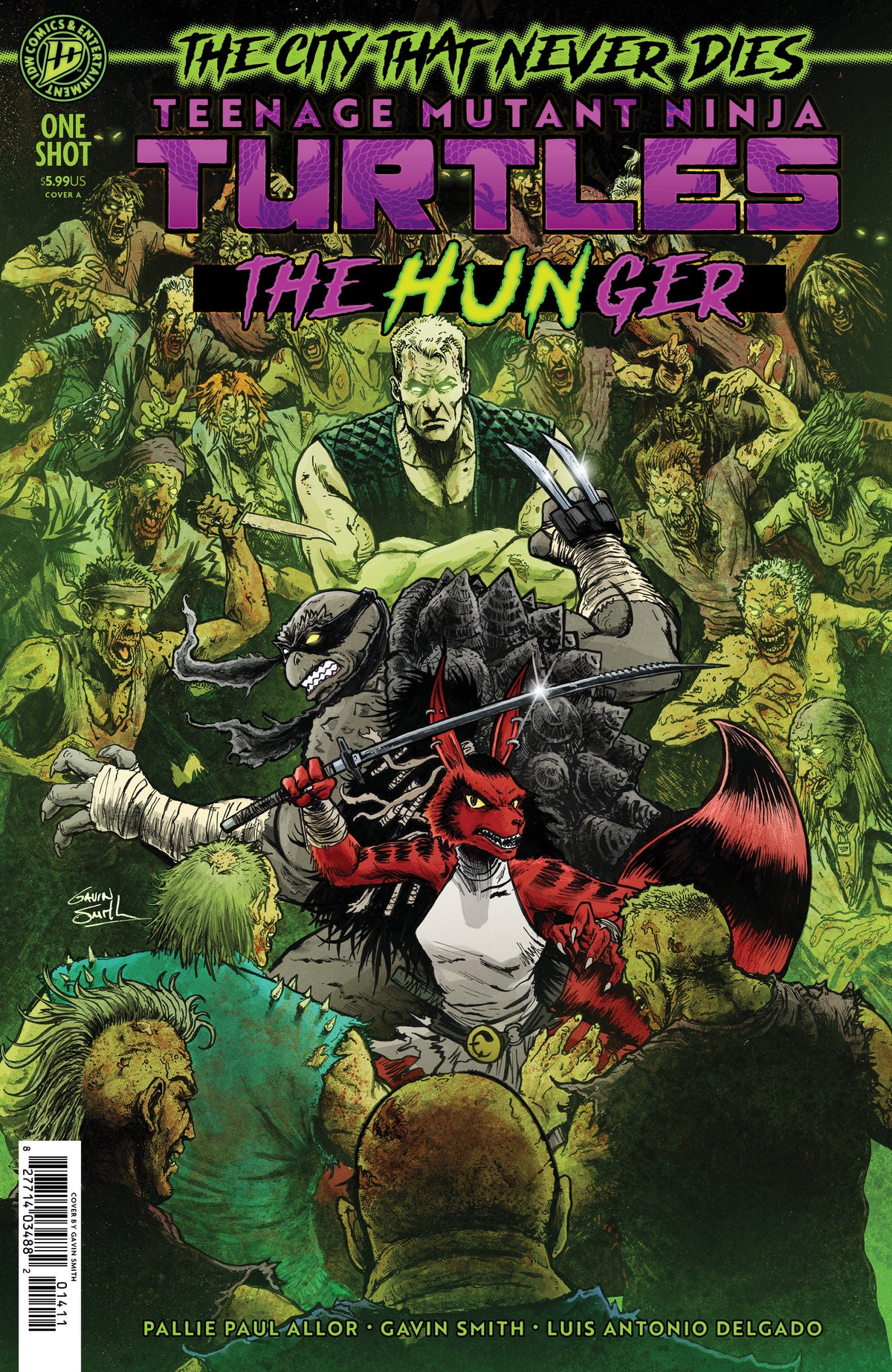 Teenage Mutant Ninja Turtles The Hunger Cover A Smith