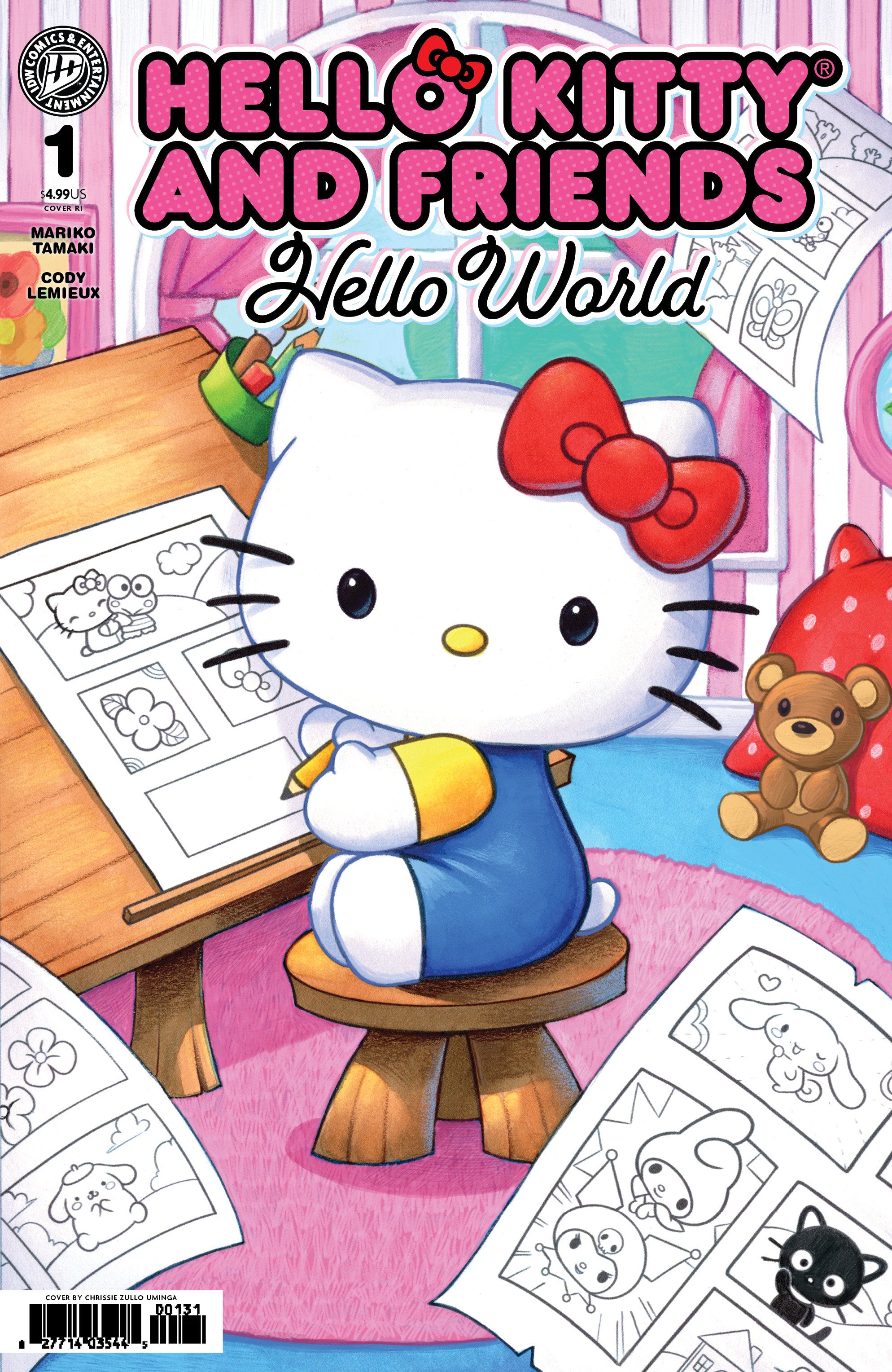 Hello Kitty And Friends Hello World #1 Cover C Zullo Uminga