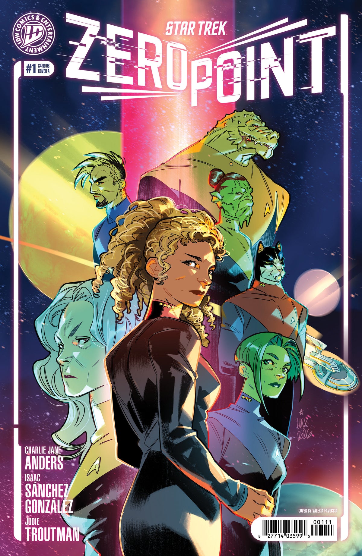 Star Trek Zero Point #1 Cover A Favoccia