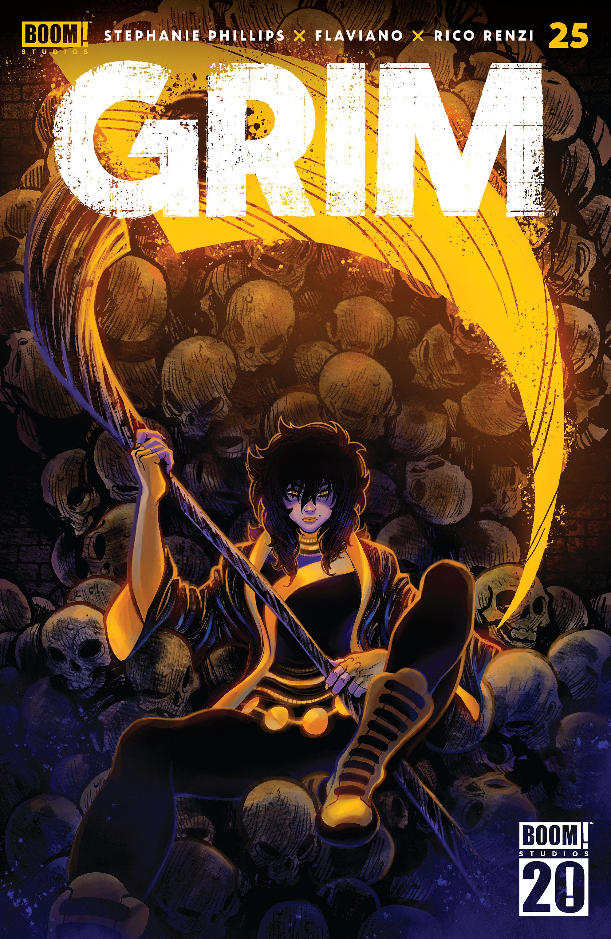Grim #25 Cover A Flaviano