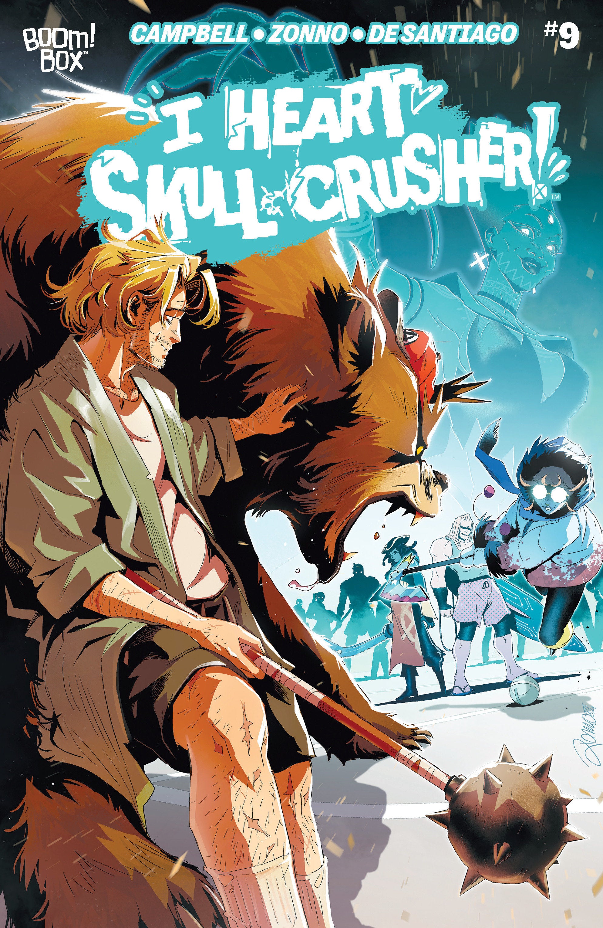 I Heart Skull-Crusher #9 Cover A Zonno