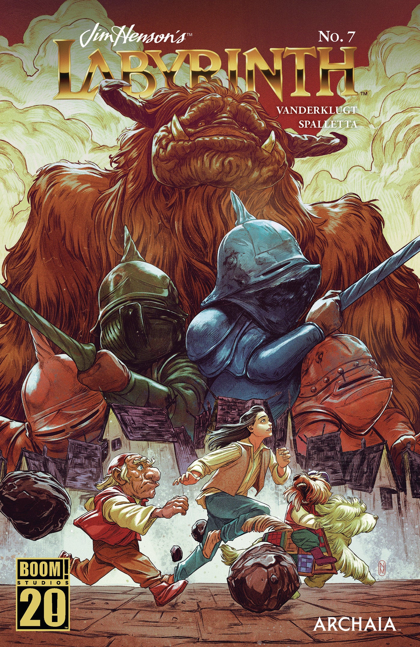 Jim Hensons Labyrinth #7 (Of 8) Cover A Malavia
