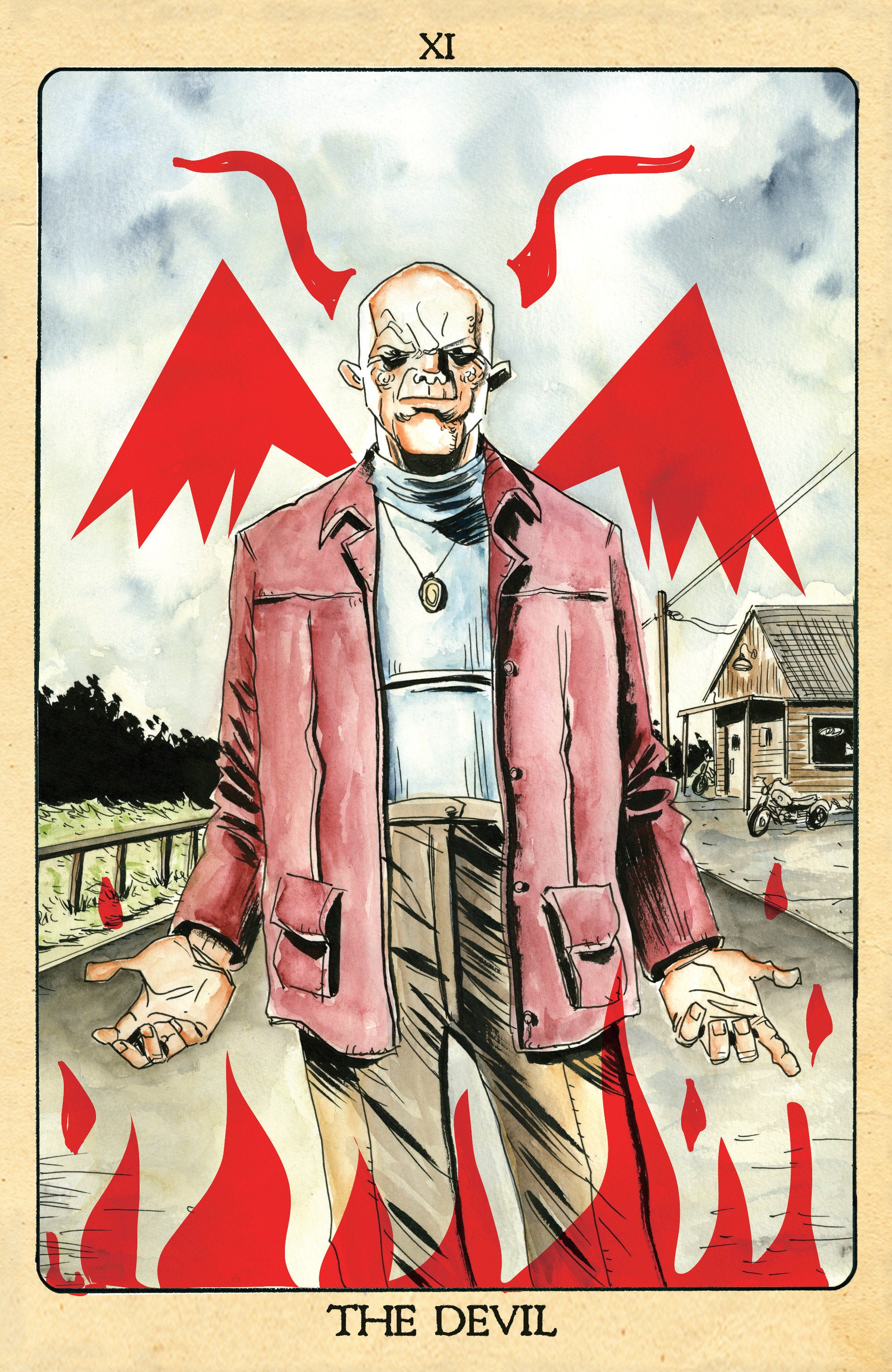 Minor Arcana #11 Cover C 1 in 10 Tarot Card Variant