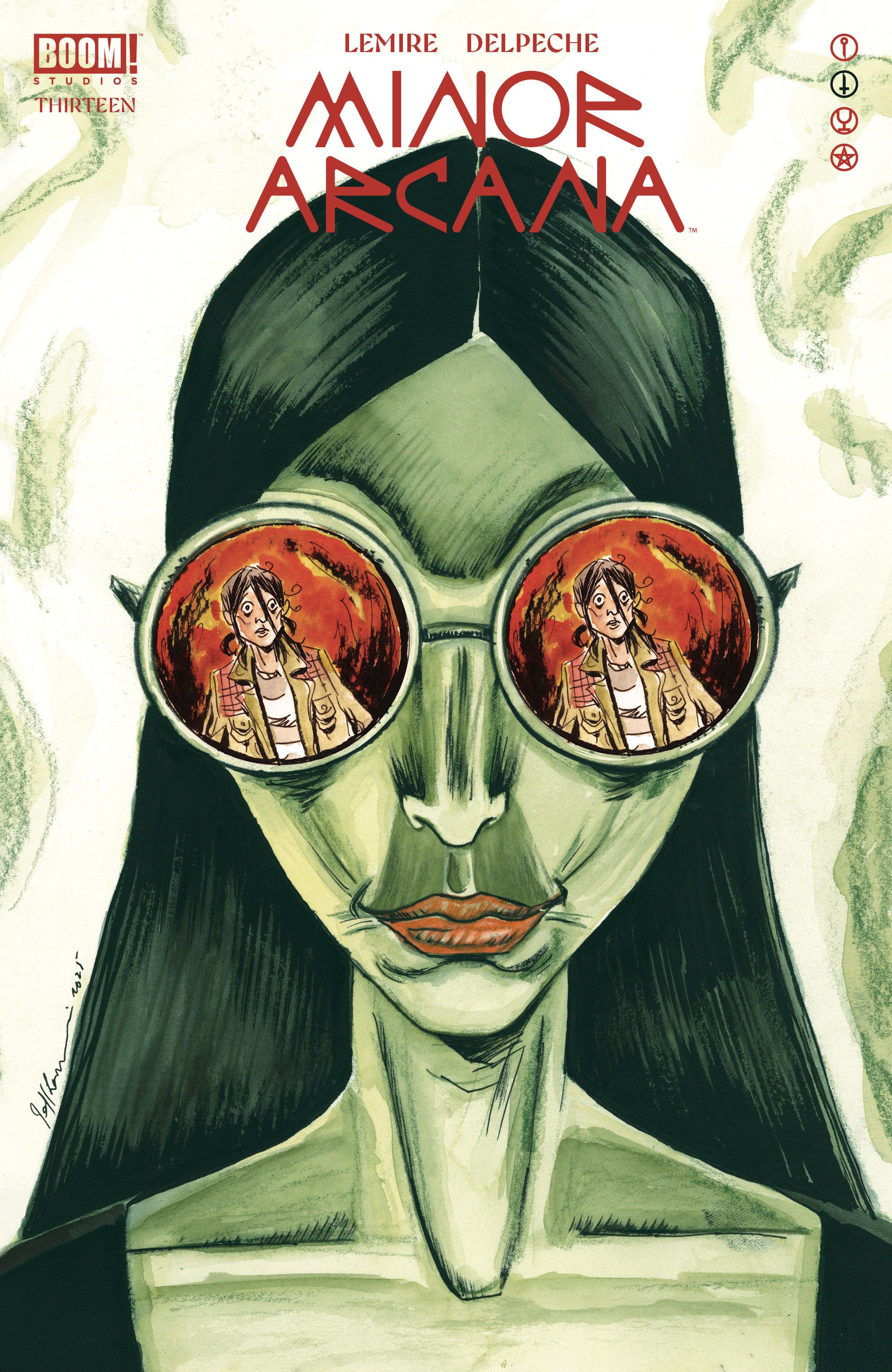 Minor Arcana #13 Cover A Lemire