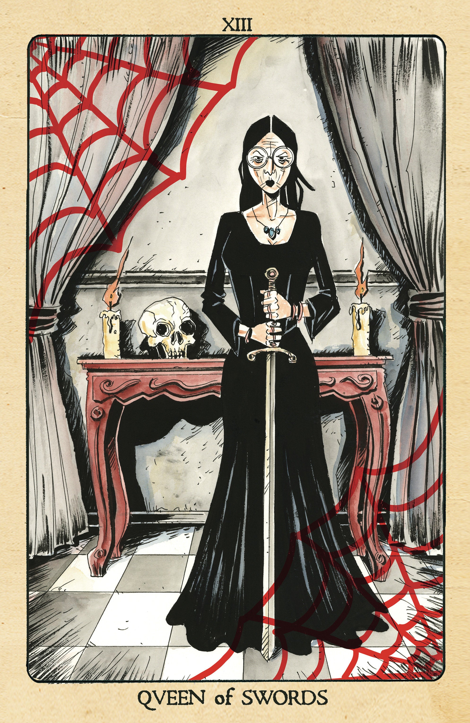 Minor Arcana #13 Cover C 10 Copy Tarot Card Variant