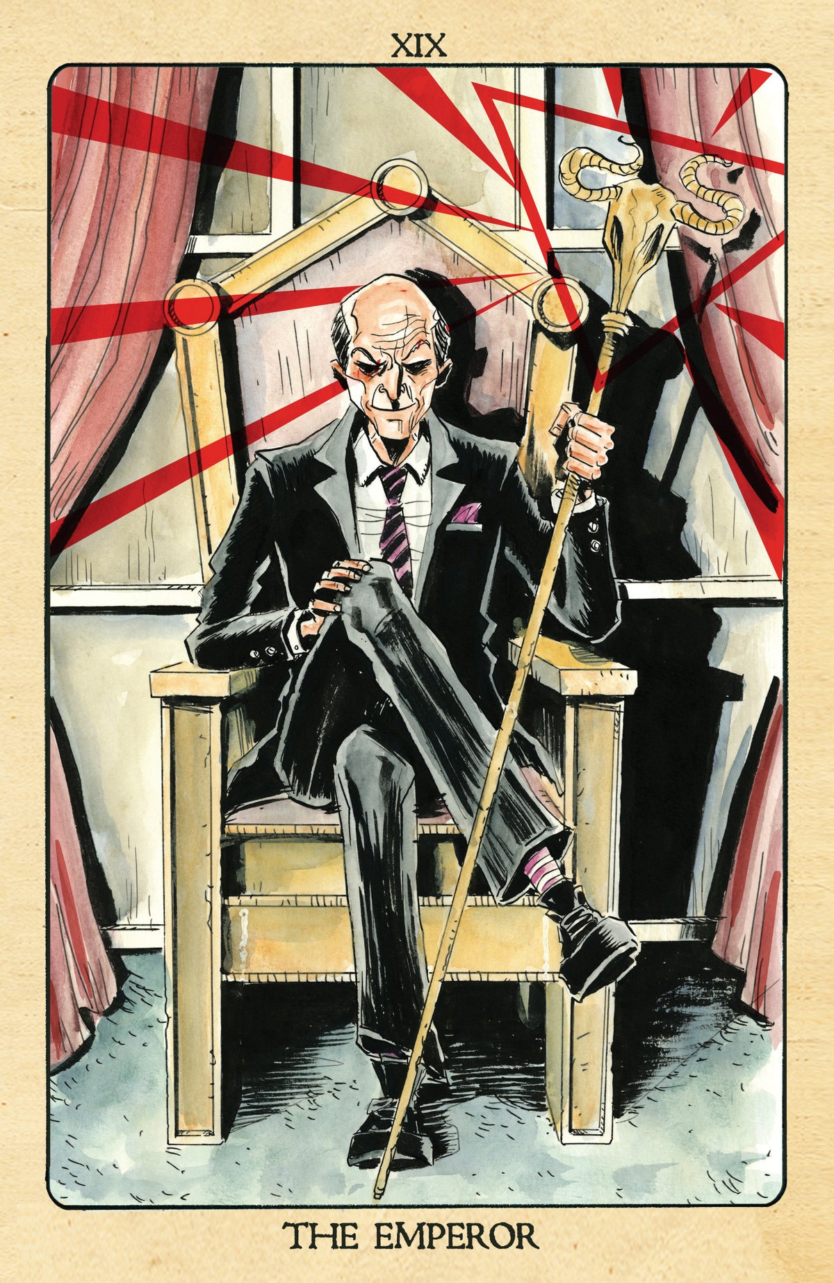 Minor Arcana #19 Cover D 1 in 10 Tarot Lemire