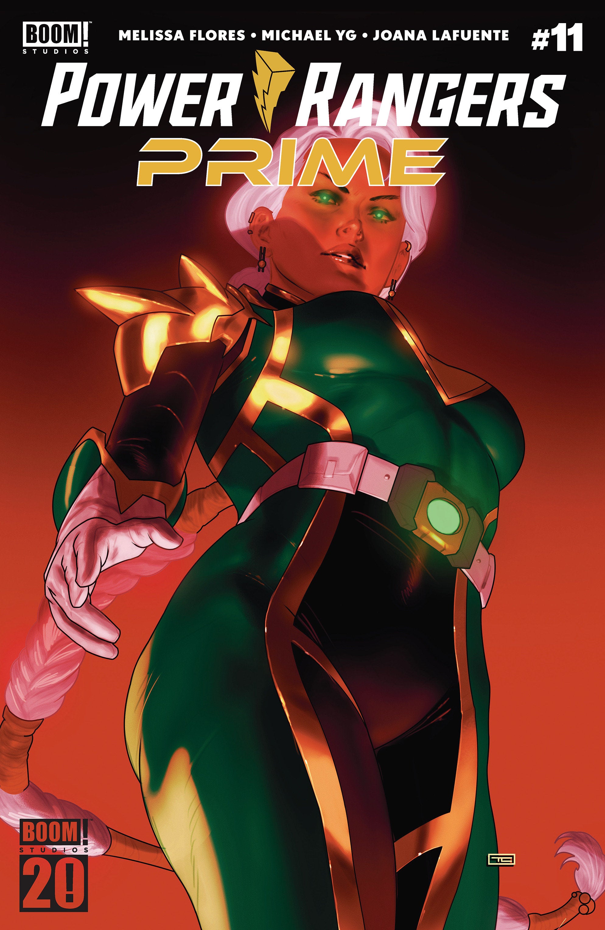 Power Rangers Prime #11 Cover C Clarke